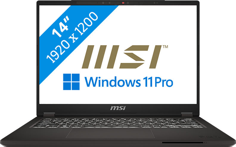 MSI Commercial 14 H A13MG vPro-098NL QWERTY