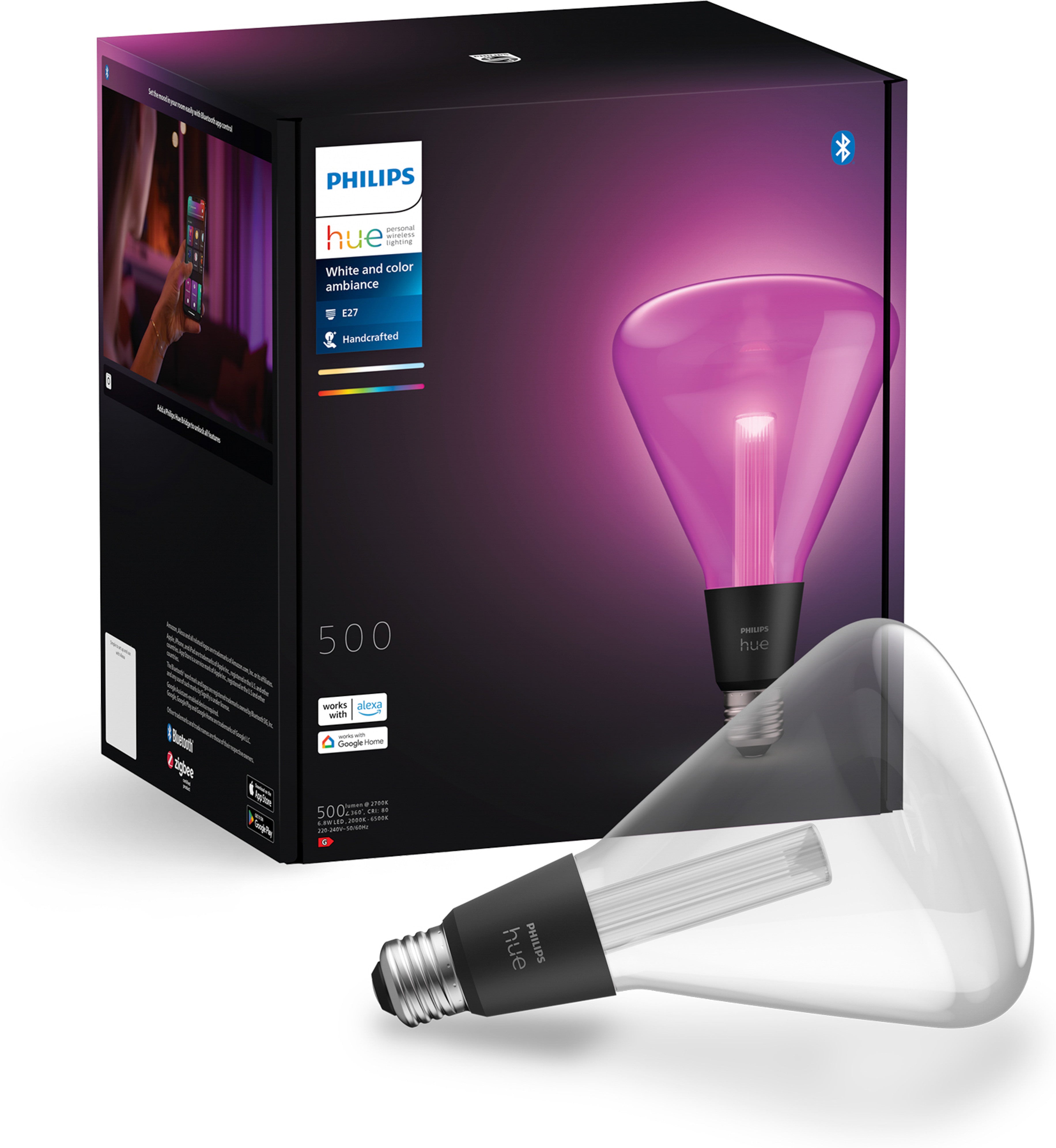 Philips Hue Lightguide Dreieck – weißes und farbiges Licht – E2