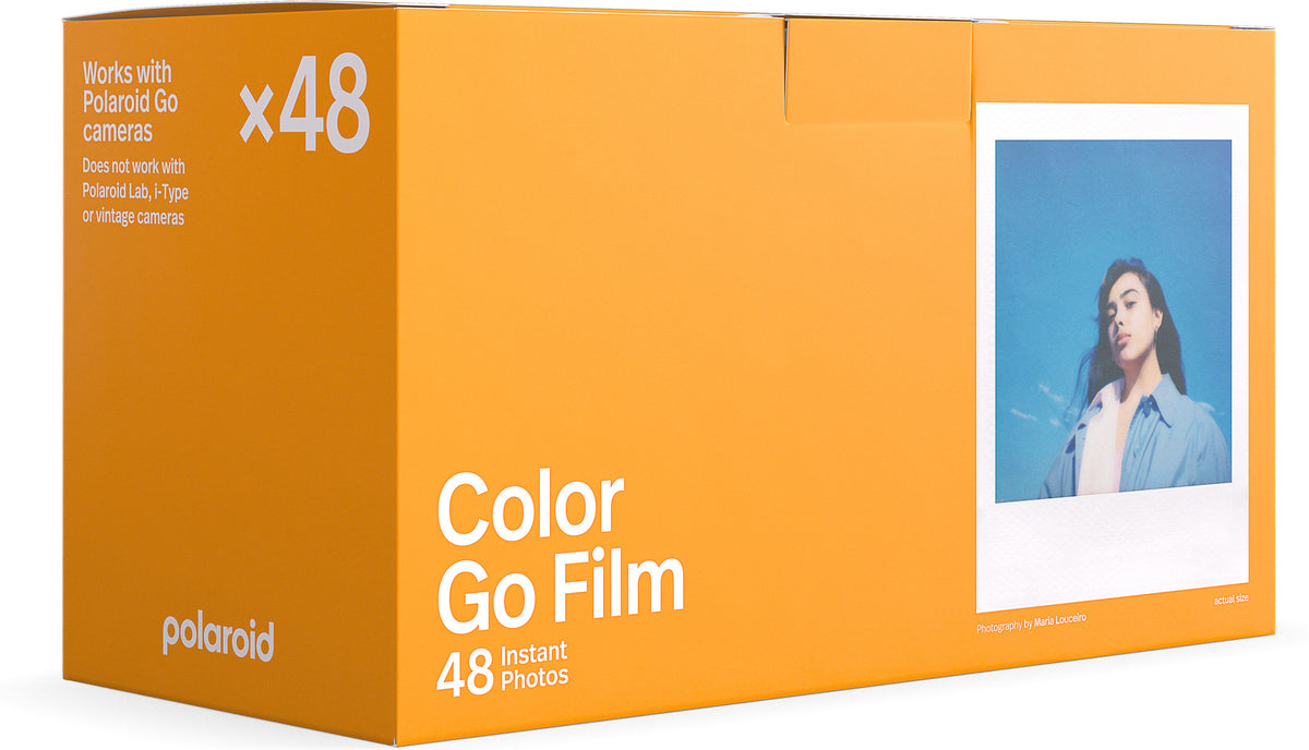 Polaroid Color instant film for GO - Triple Pack with 48 photos