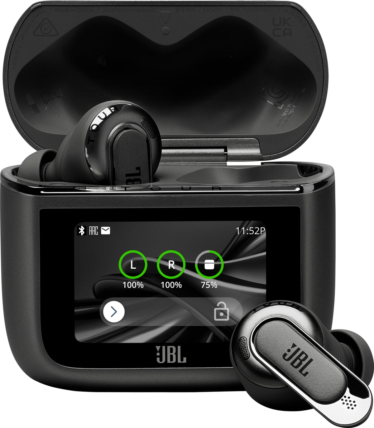 JBL Tour Pro 3 TWS, Schwarz