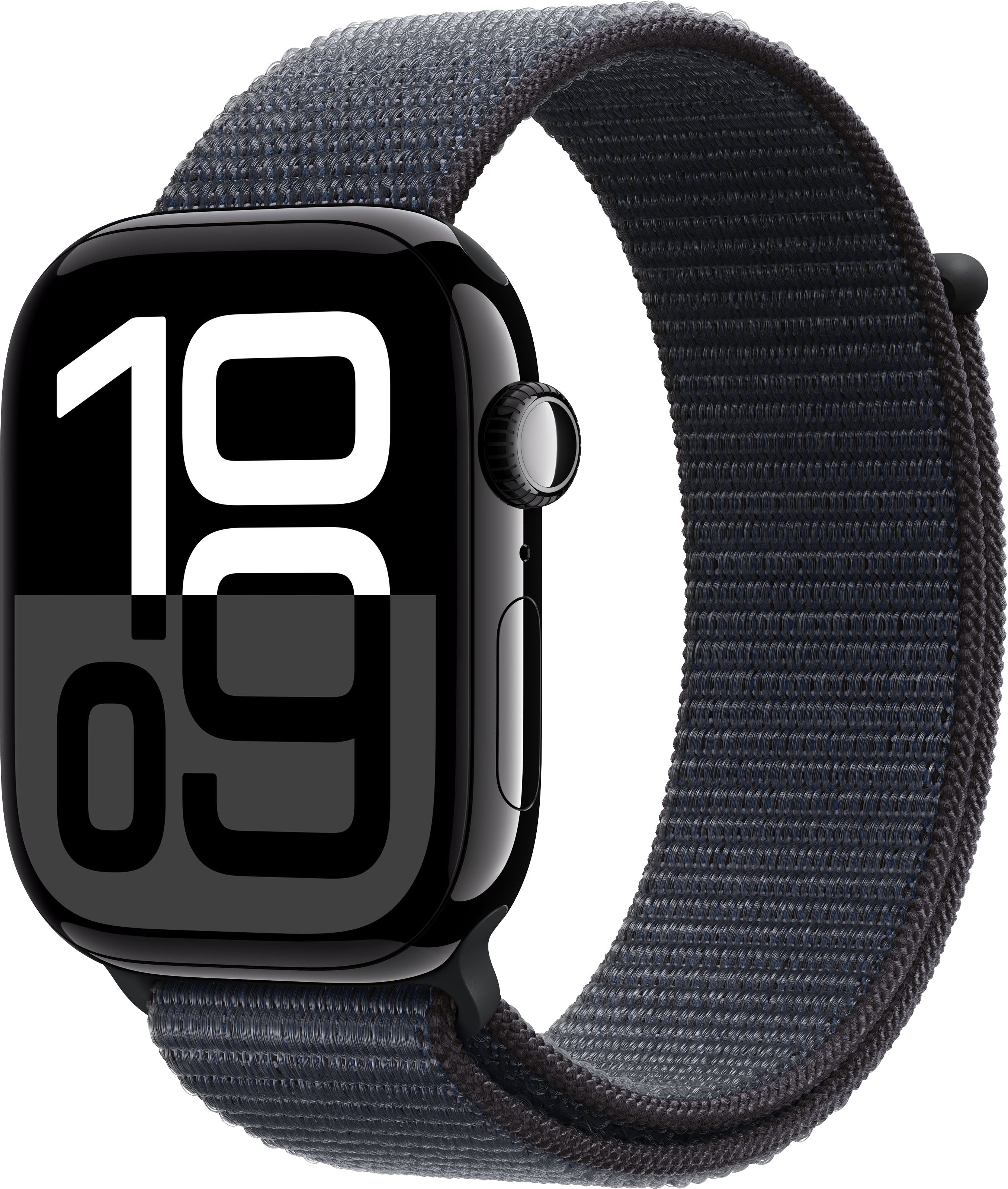 Apple Watch Series 10 46 mm, Schwarz, Sport Loop