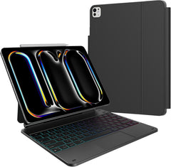 BlueBuilt Apple iPad Pro (2024) 13 inch Toetsenbord Hoes QWERTY Zwart