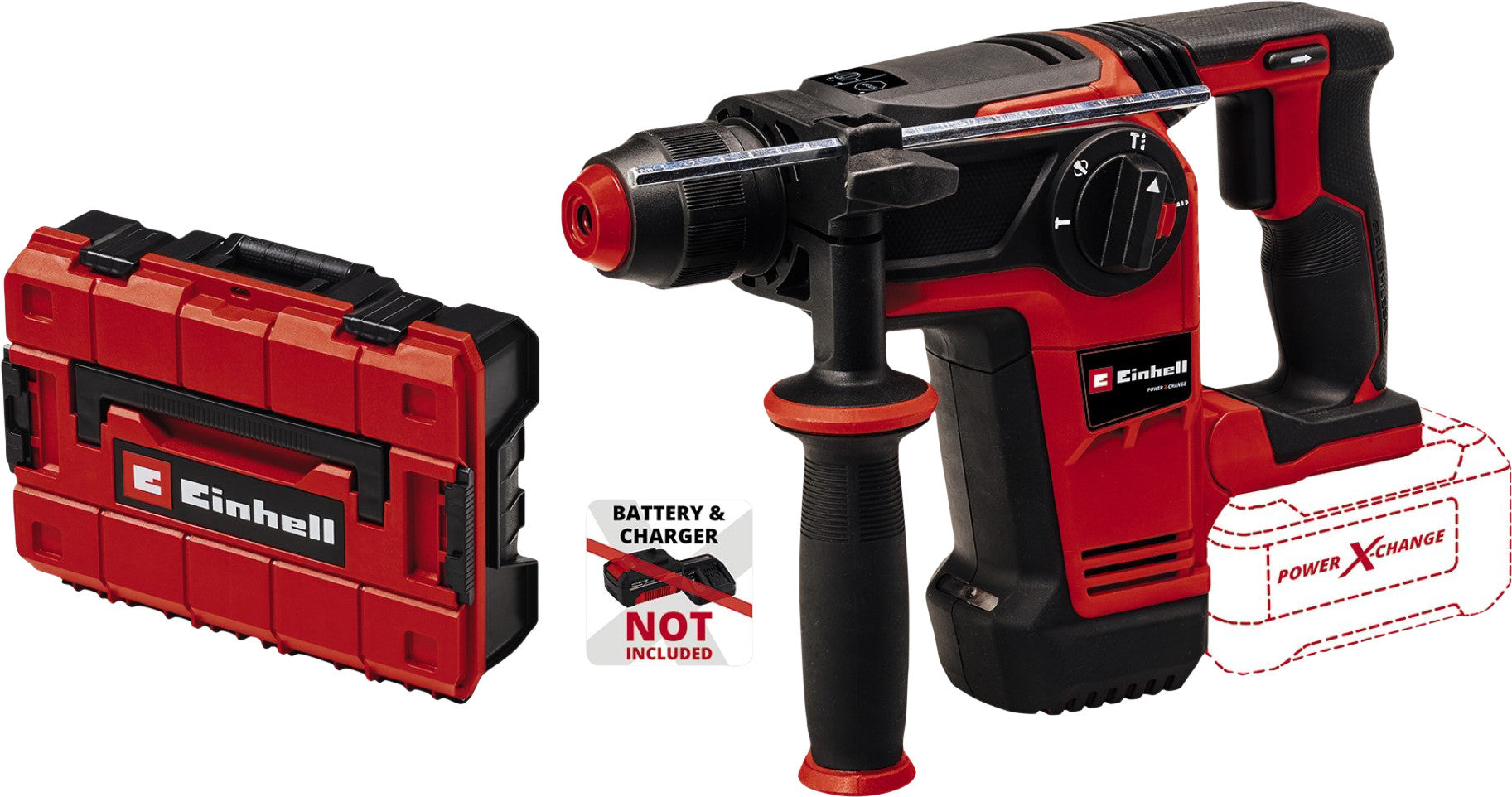 Einhell TP-HD 18/26 Li BL Solo - Accu Boorhamer - Power X-Ch