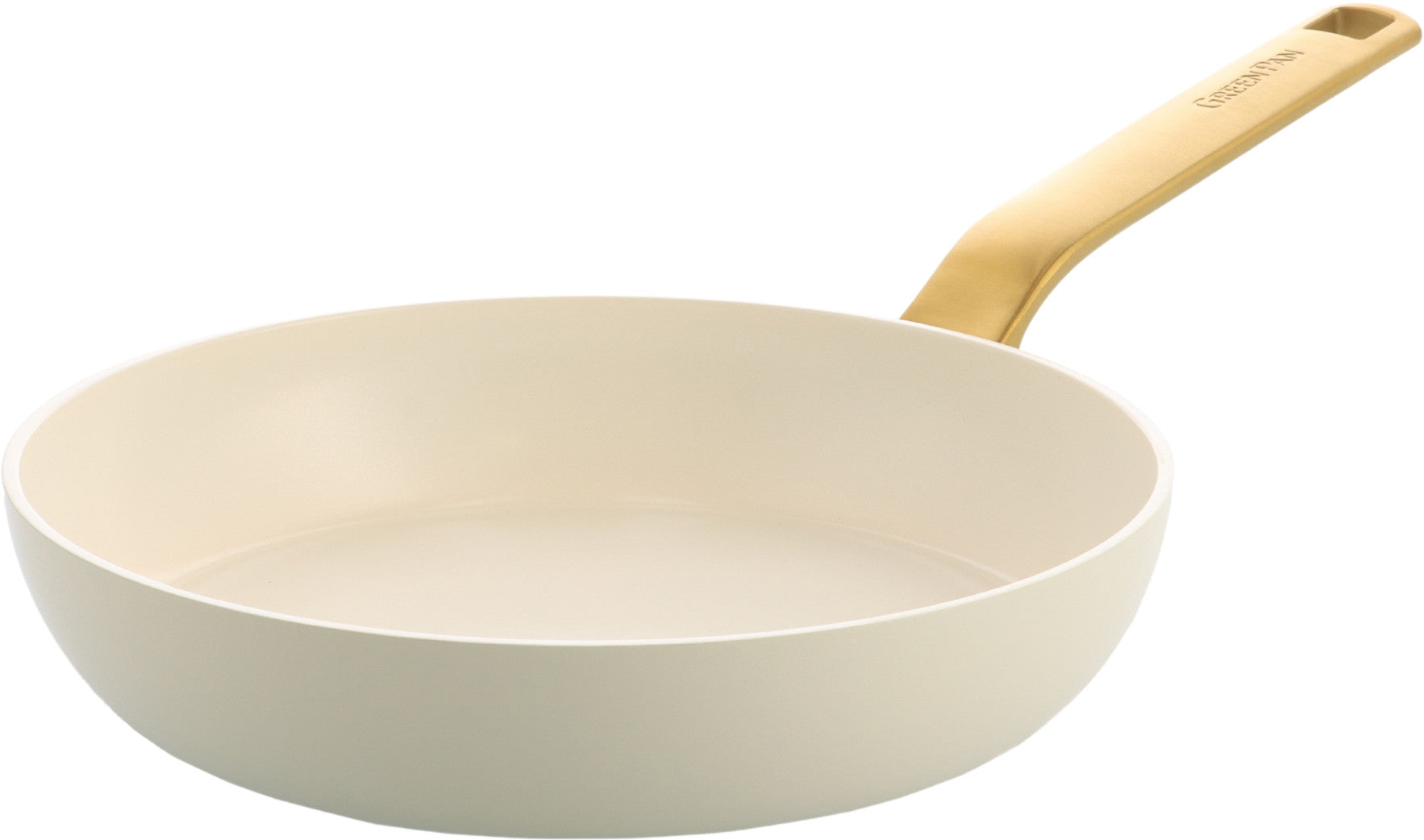GreenPan Evolution koekenpan 24 cm Cream White