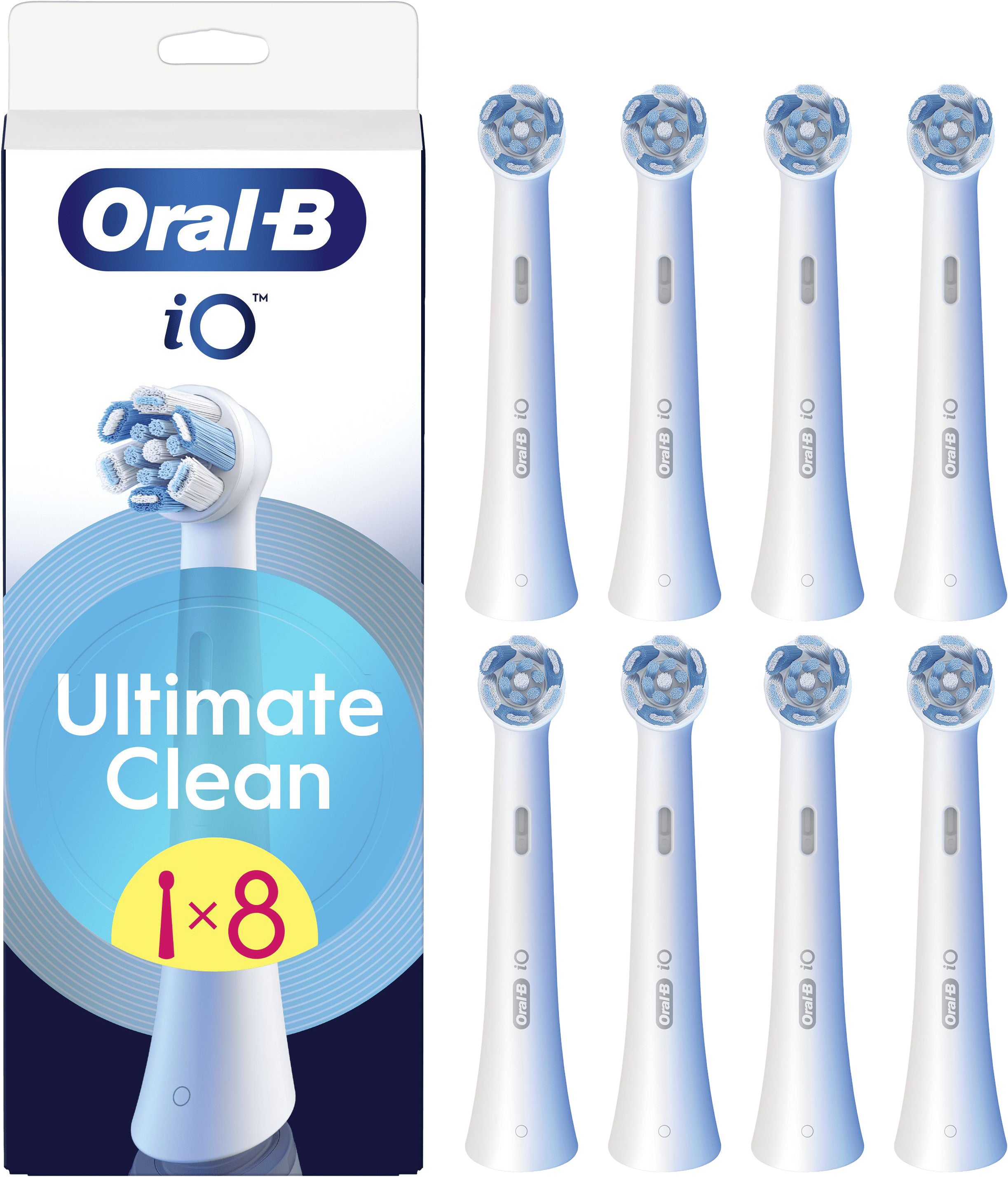 Oral-B iO Ultimate Clean Wit (8 stuks)