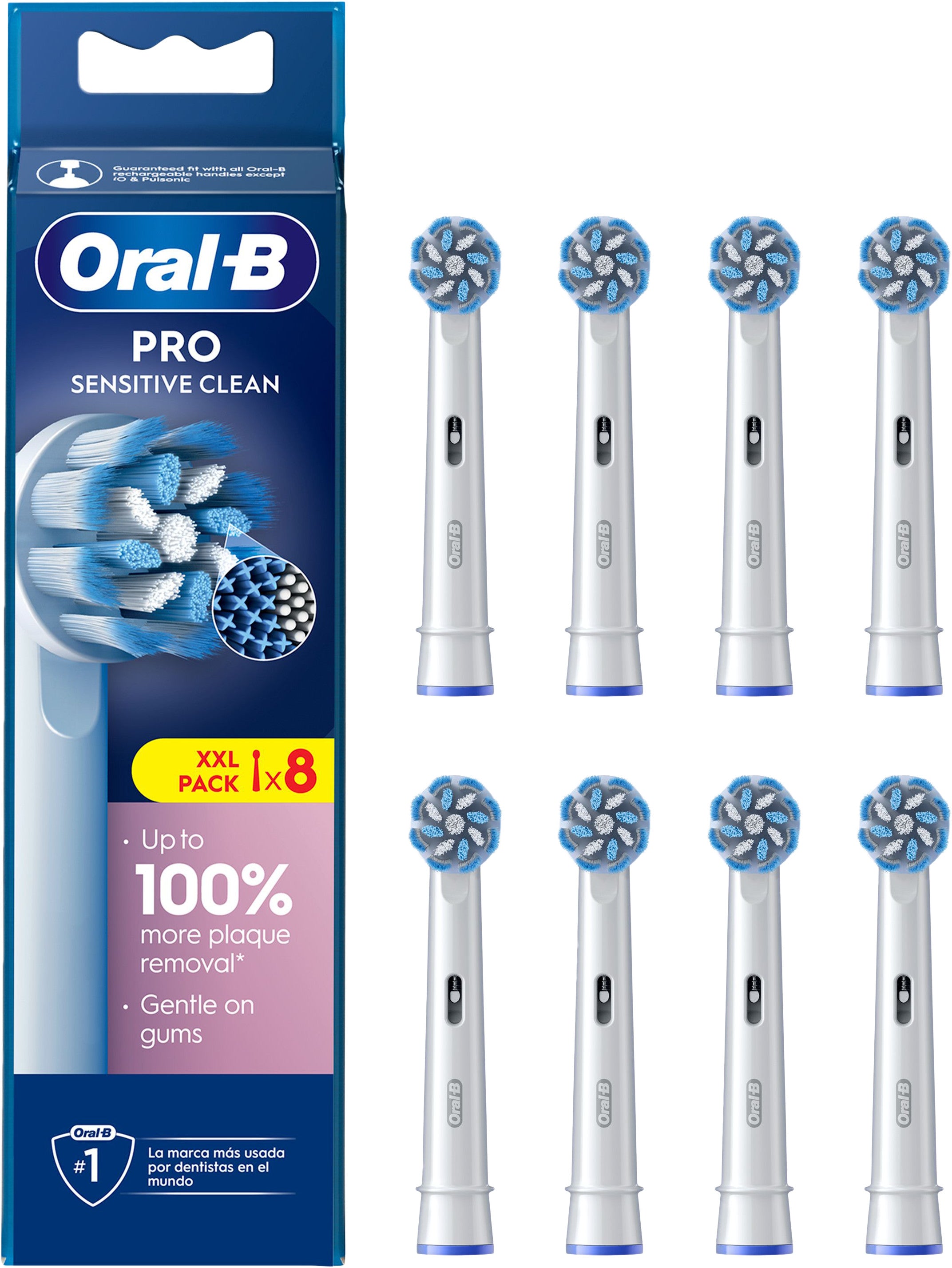 Oral-B Sensitive Clean Weiß (8 Stück)