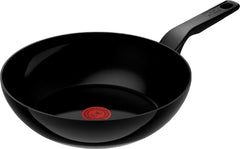Tefal Renew Black Ceramic Wok Pan 28 cm