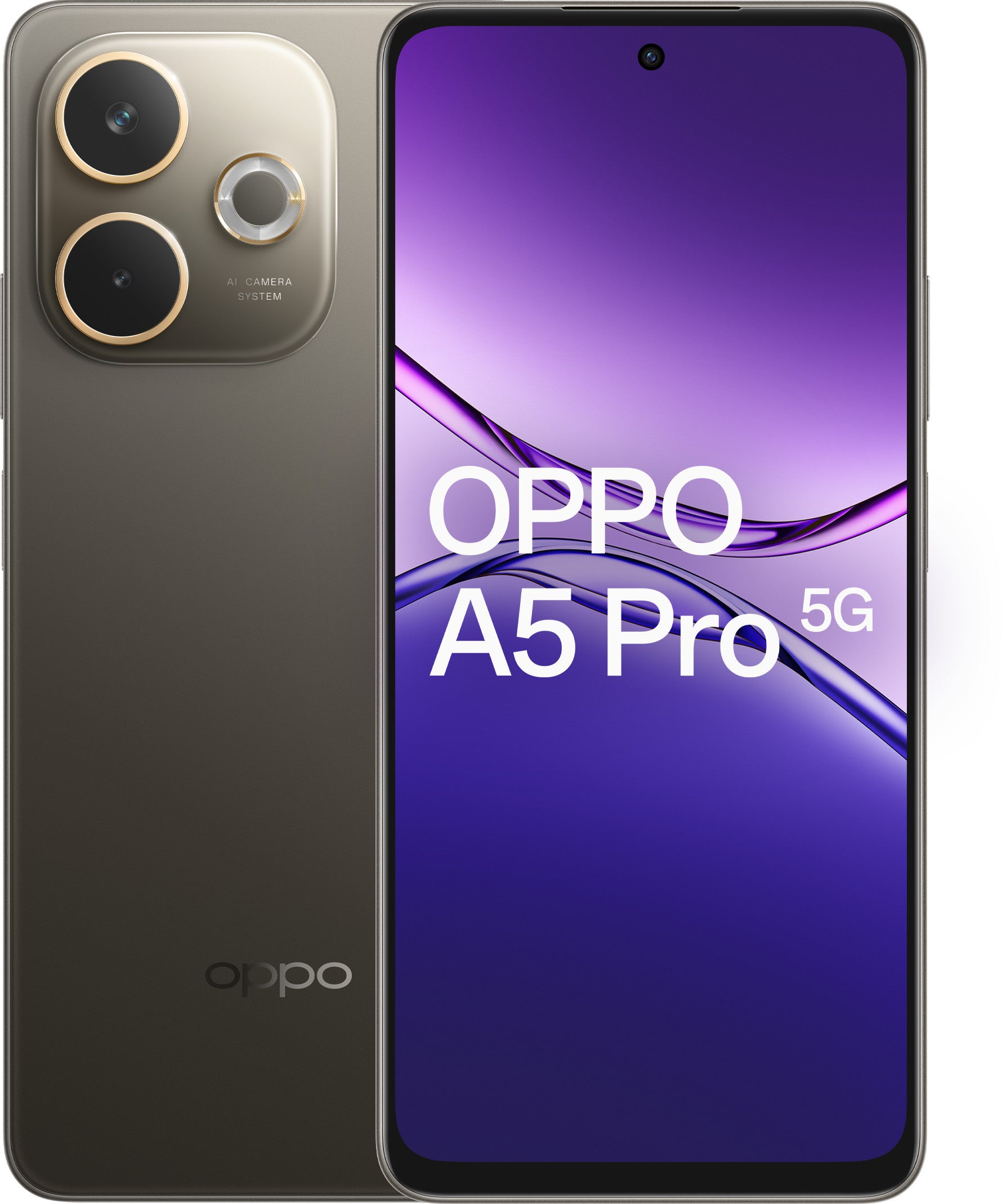 Oppo A5 Pro 5G Schwarz Braun 256 GB