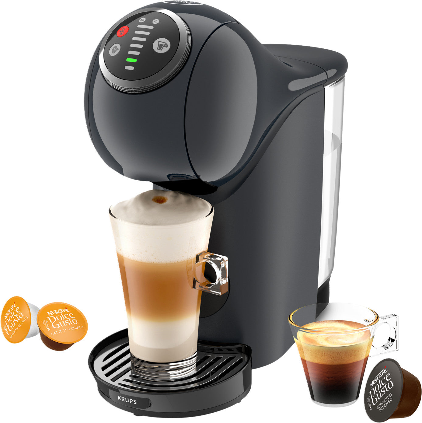 Krups Dolce Gusto Genio S Plus KP340B Kosmisches Grau