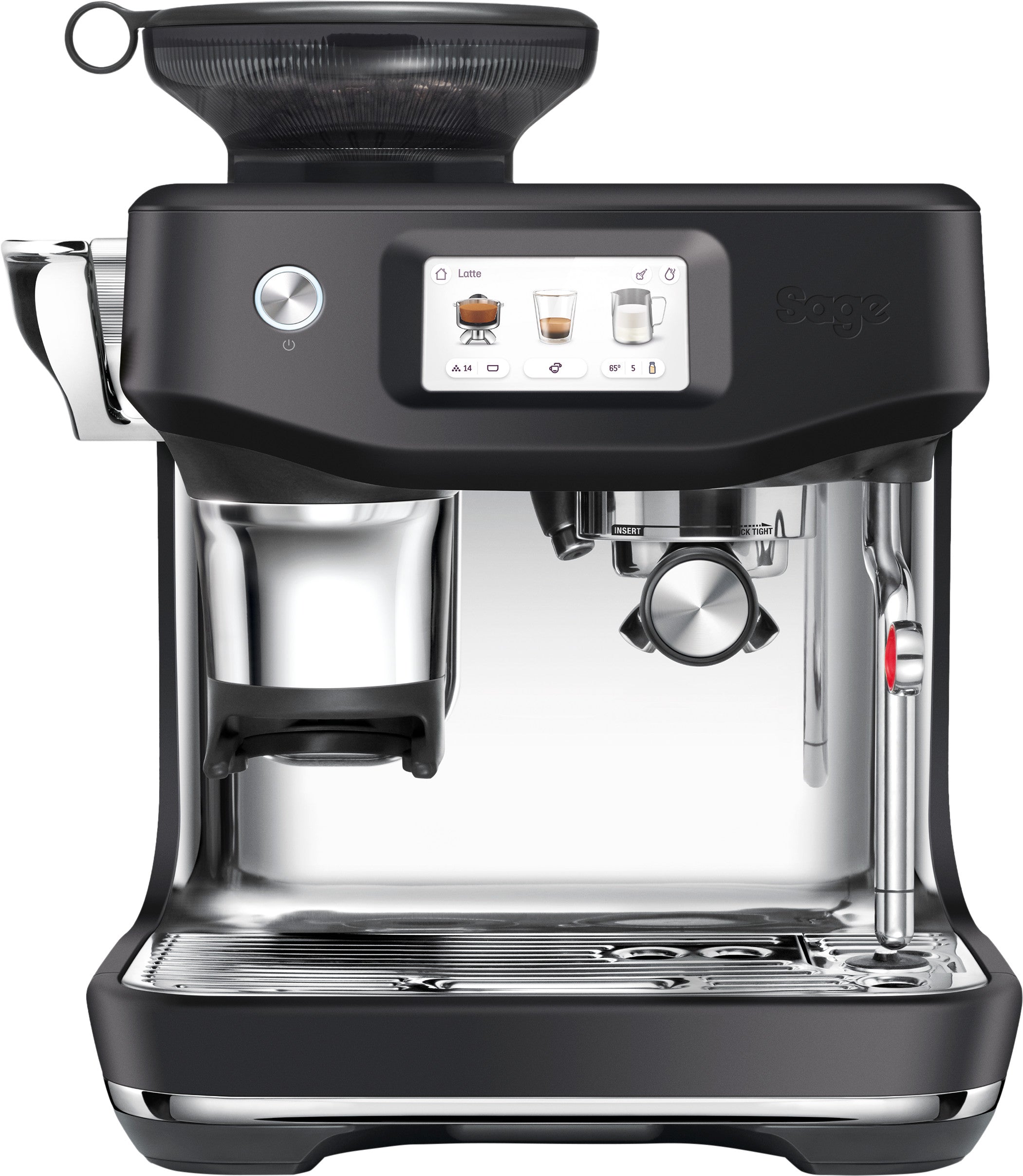 Sage Barista Touch Impress Cold Black Truffle
