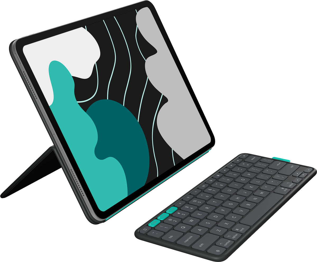 Étui clavier Logitech Flip Folio pour iPad Pro/Air 13 pouces Graphite