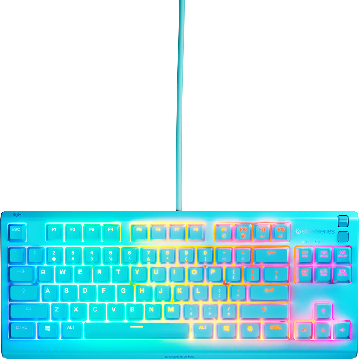 SteelSeries Apex 3 TKL Gaming Aqua QWERTZ