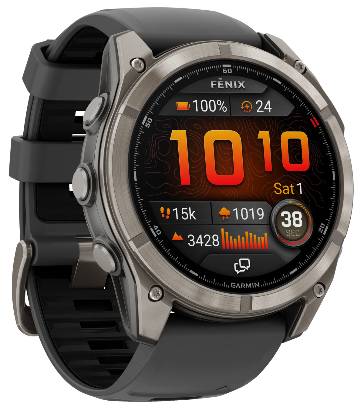 Garmin Fenix 8 Pro, 47 mm, AMOLED, LTE, Titanium