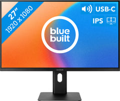 BlueBuilt BlueBuilt 27 inch Full HD 100Hz Monitor with USB-C