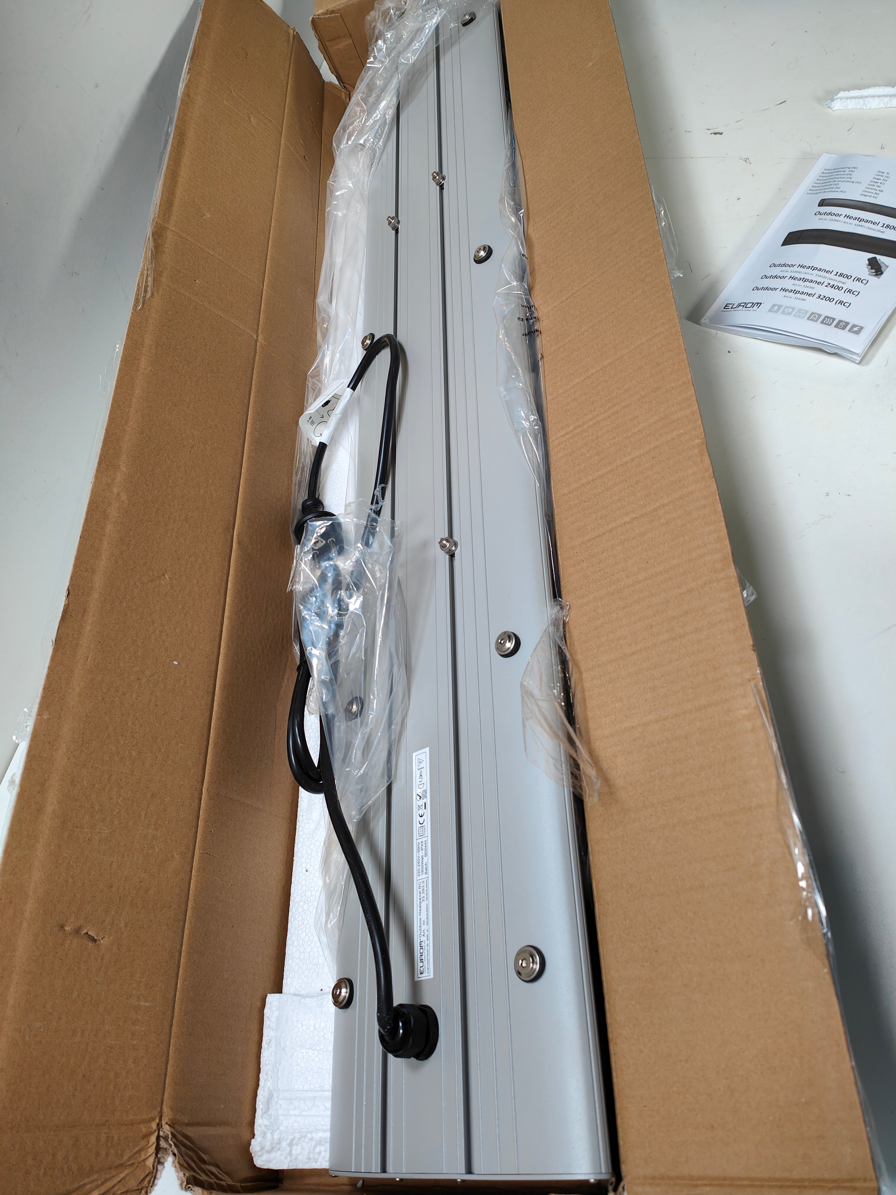 Eurom Outdoor Heatpanel RC