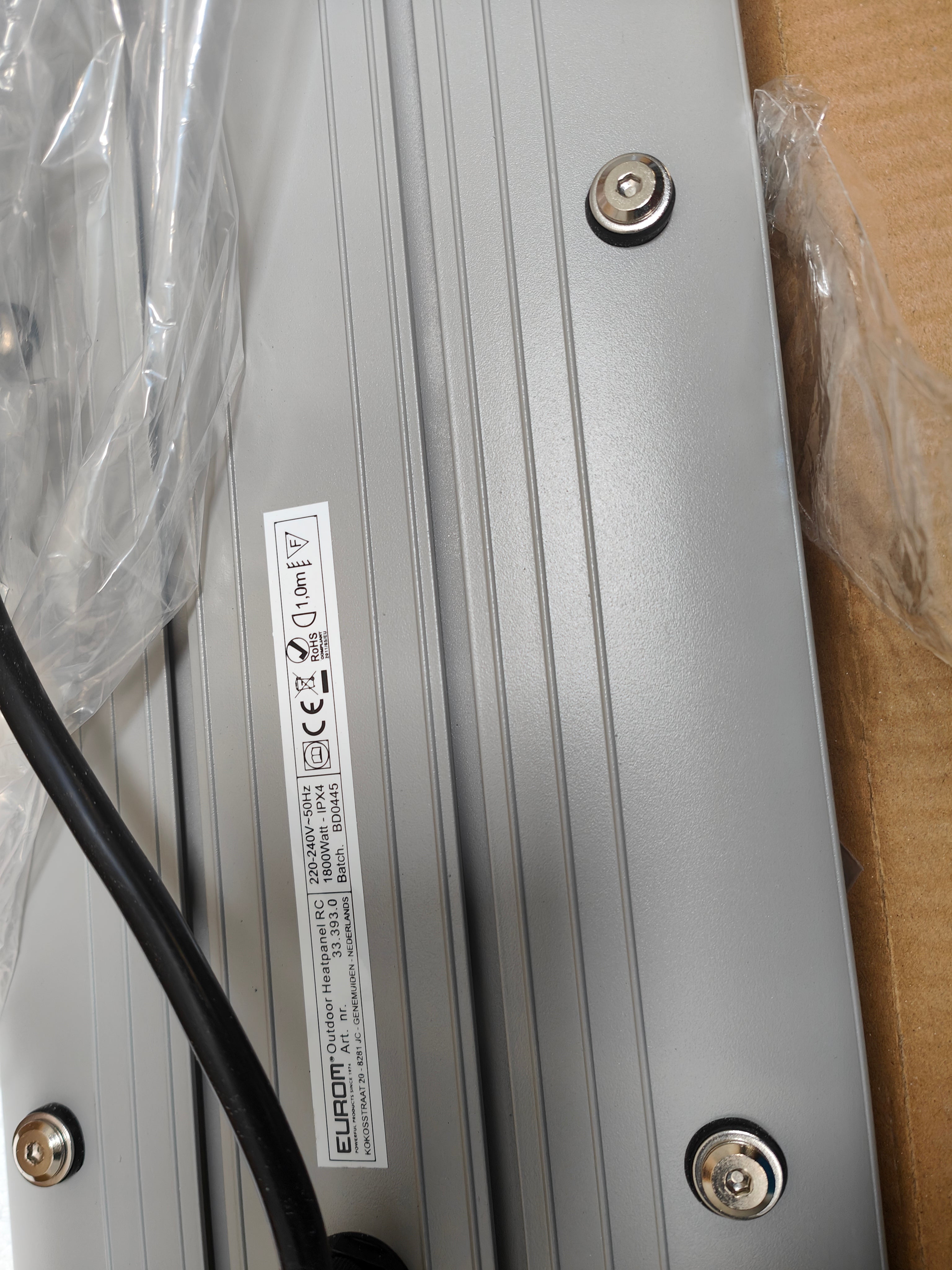 Eurom Outdoor Heatpanel RC