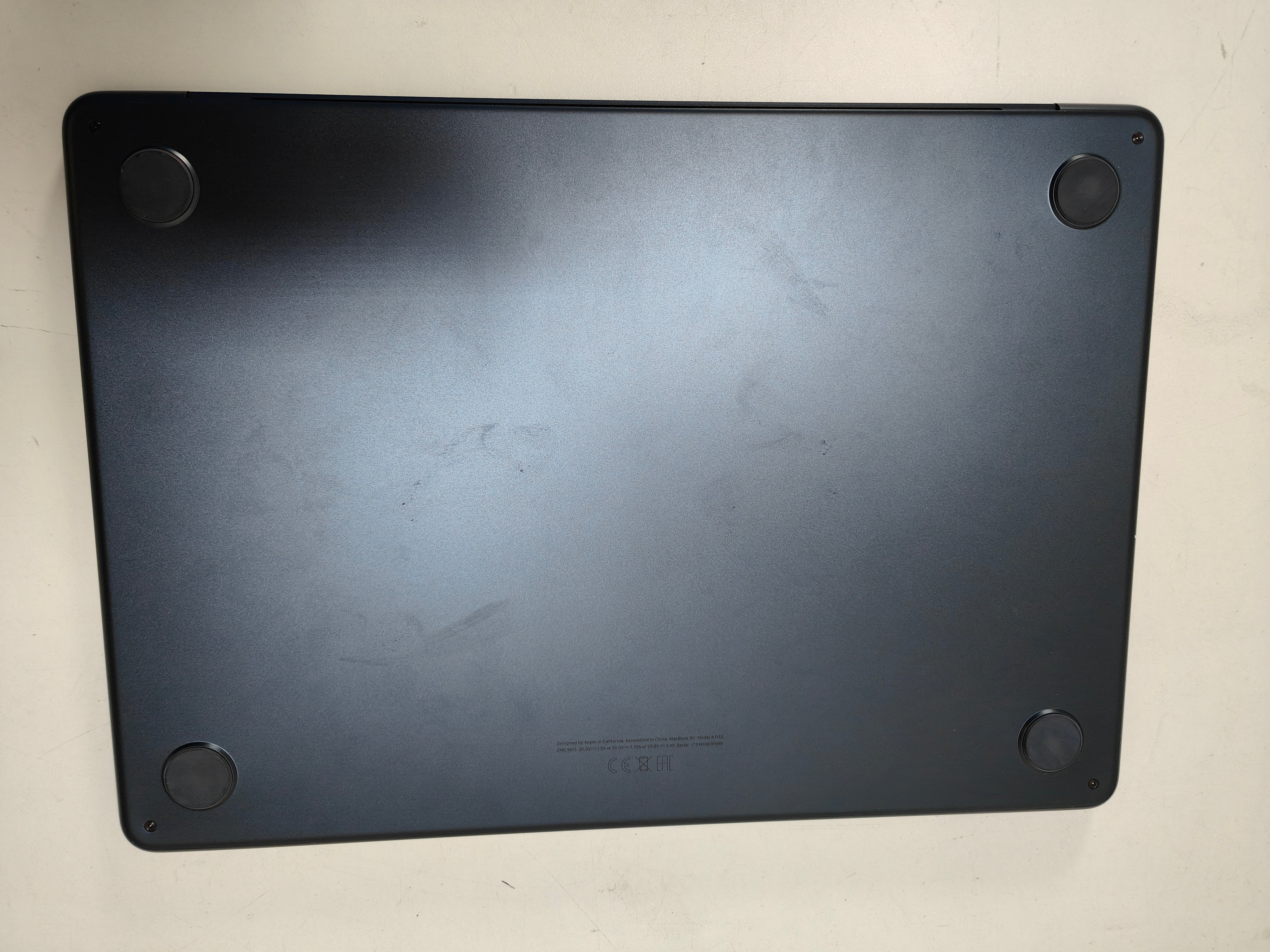 Apple MacBook Air 13" (2024) M3 (8/8) 8GB/256GB Middernacht AZERTY