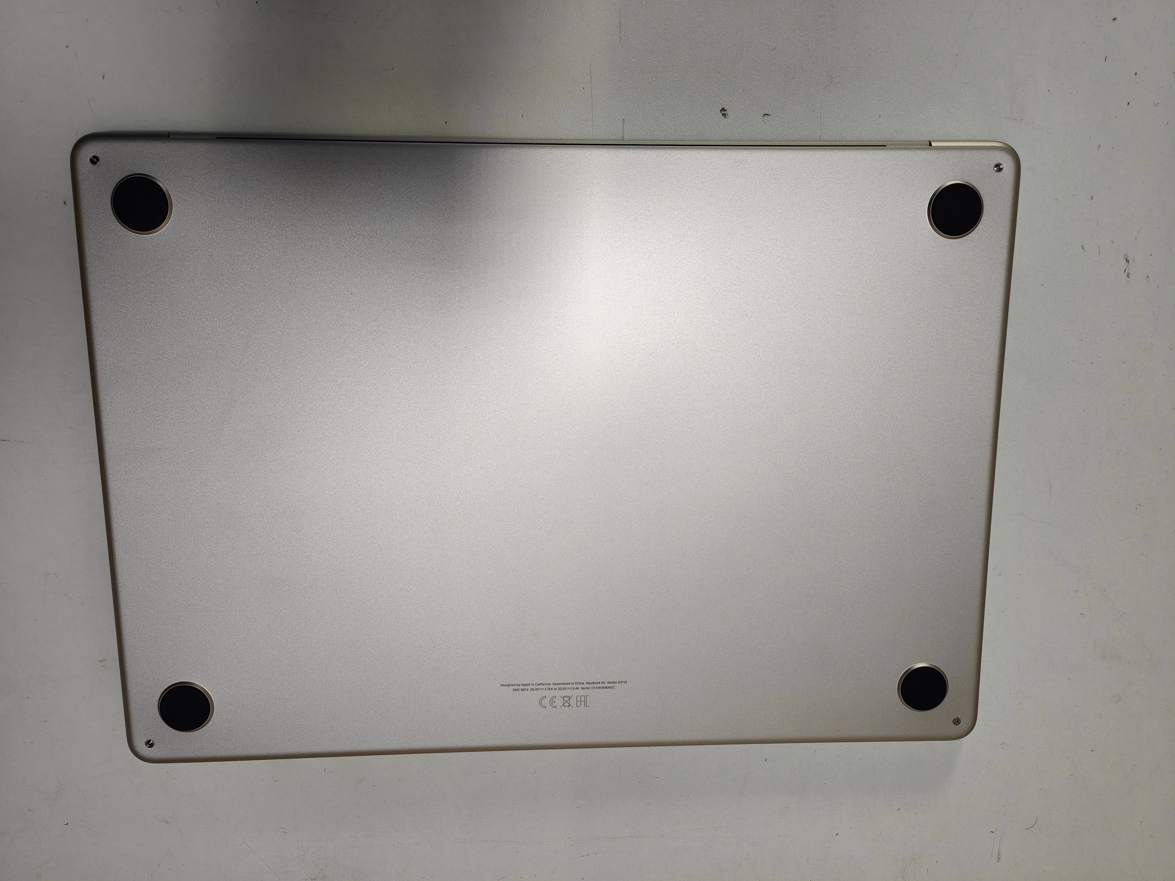 Apple MacBook Air 15" (2024) M3 (8/10) 8GB/256GB Sterrenlicht QWERTY