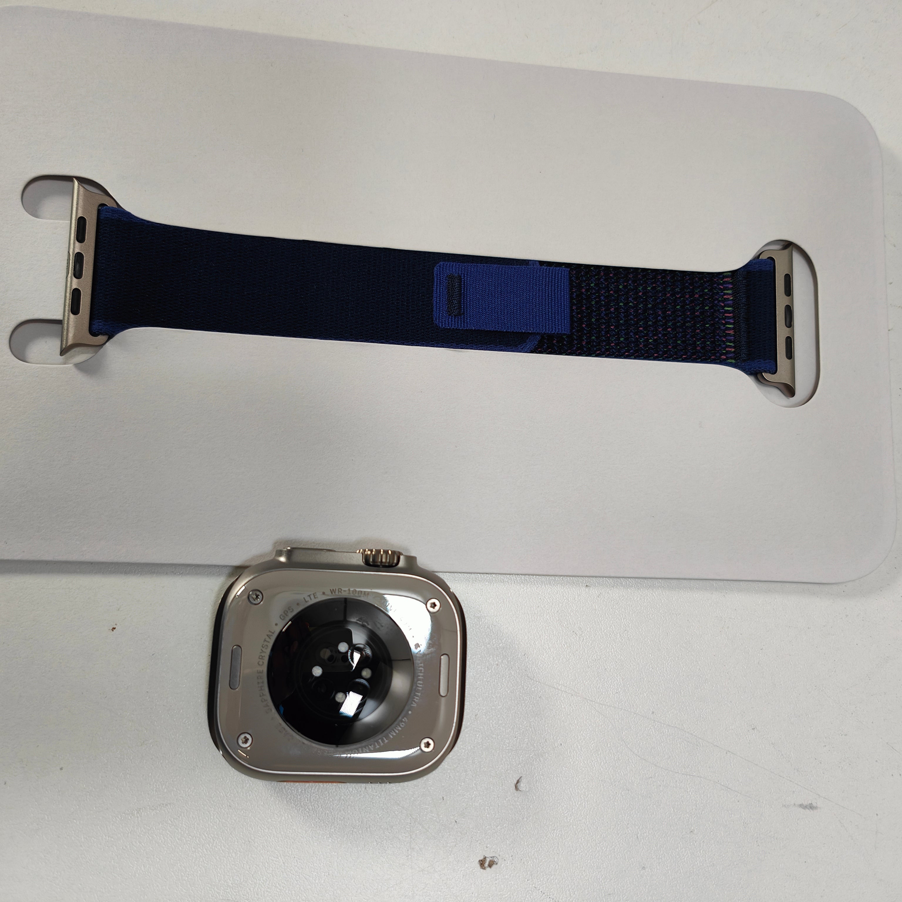 Apple Watch Ultra 2 4G 49mm Silver Trail Band Blue M/L