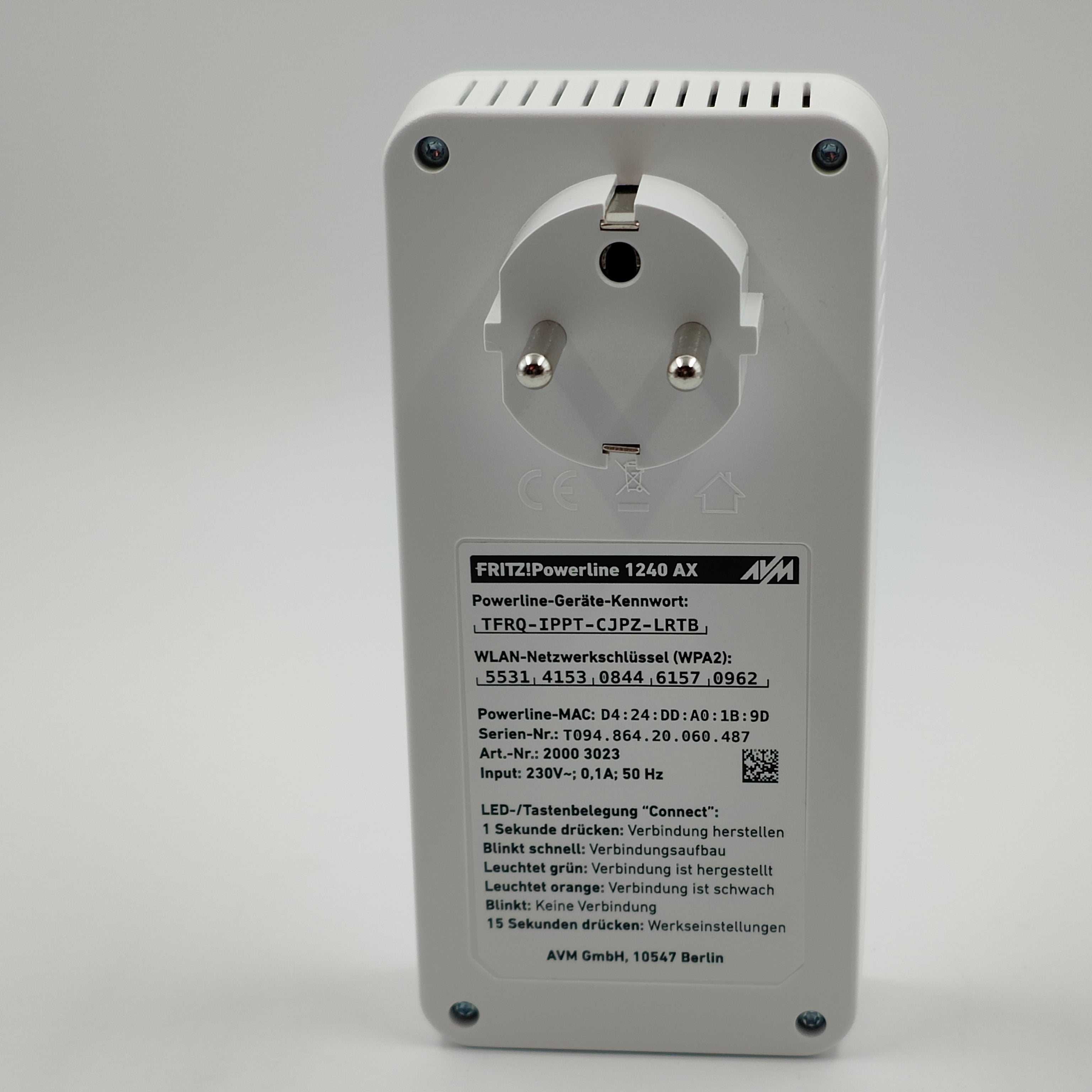 AVM FRITZ!Powerline 1240 AX