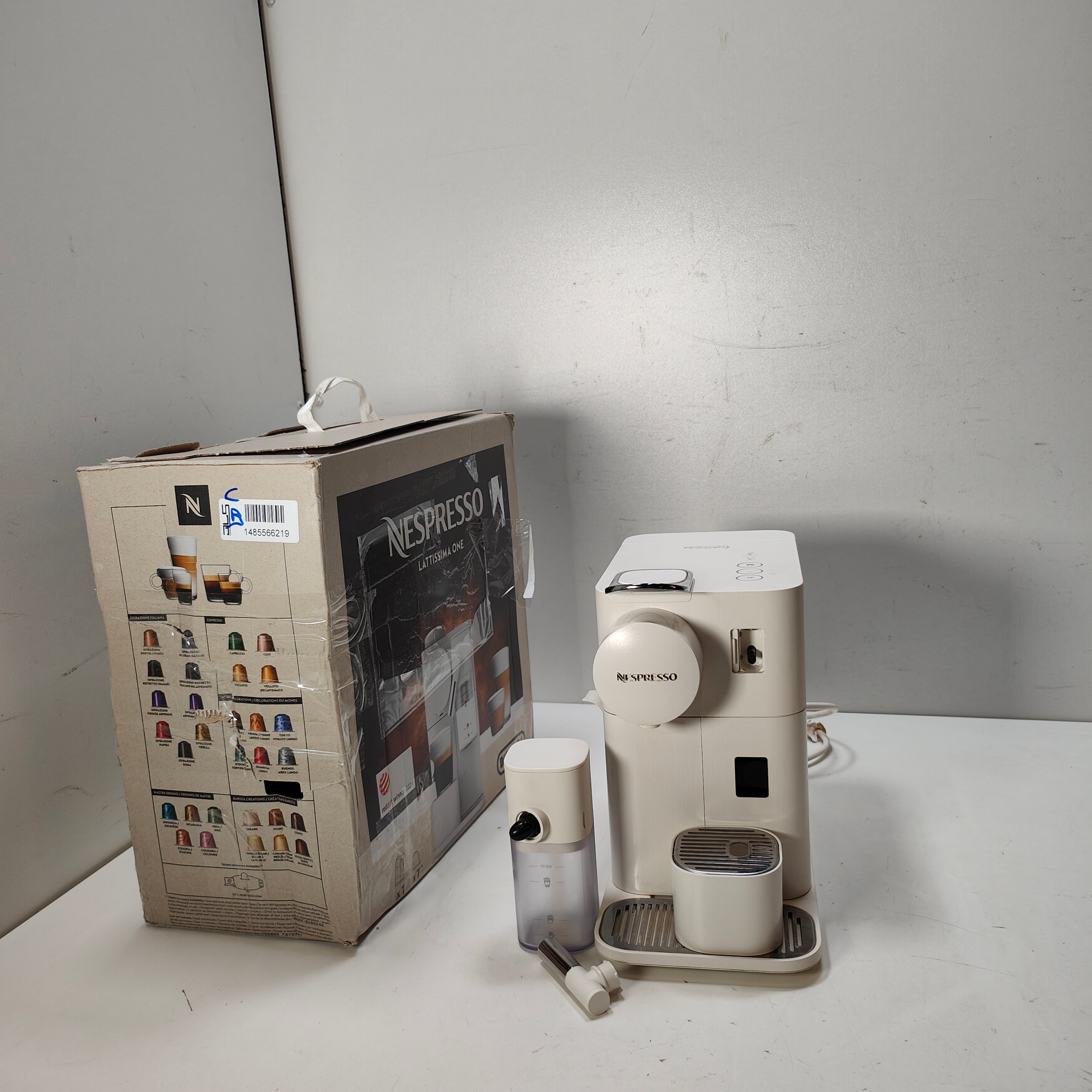 DeLonghi Nespresso Lattissima One EN510.W Blanc