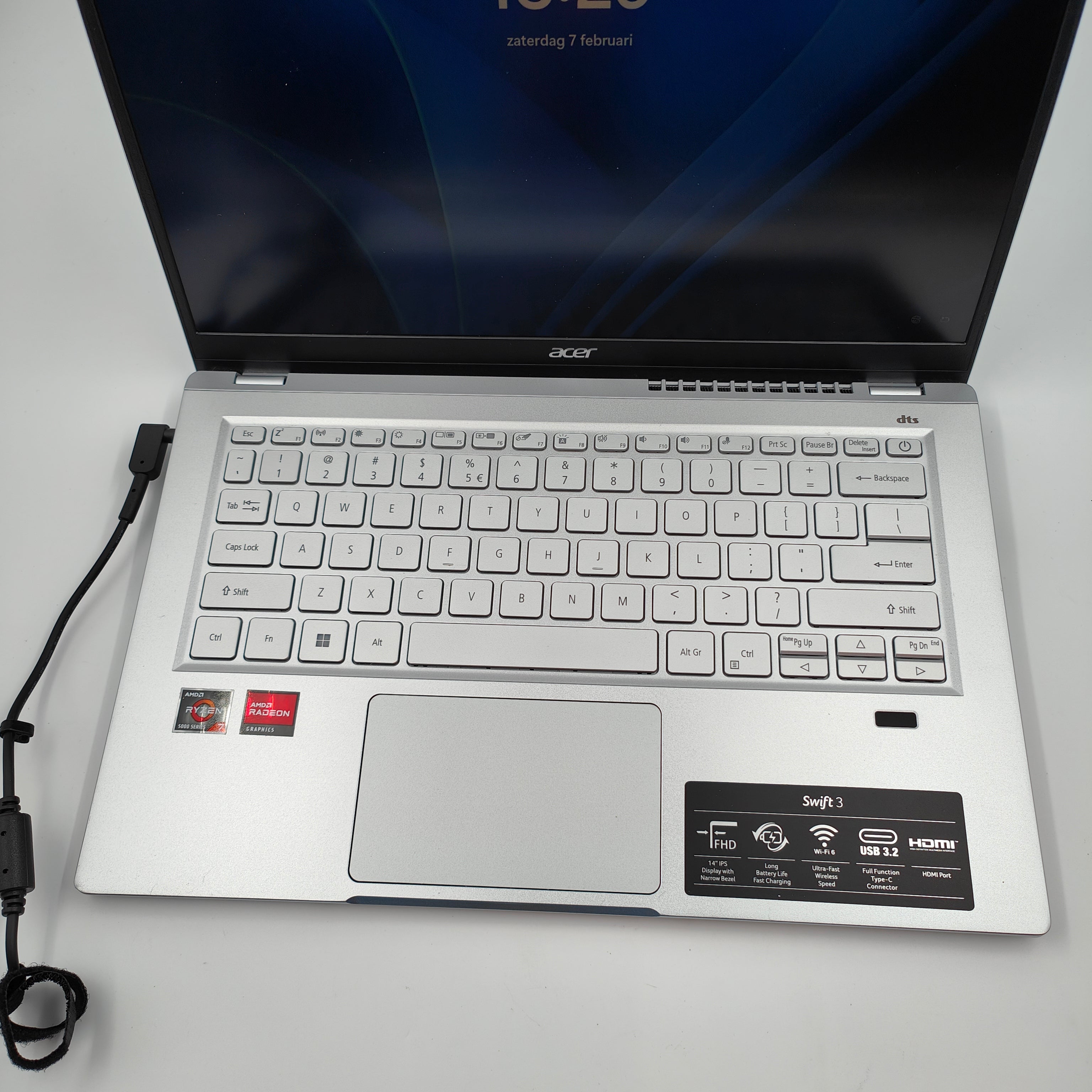 Acer Swift 3 SF314-43-R68Z QWERTY