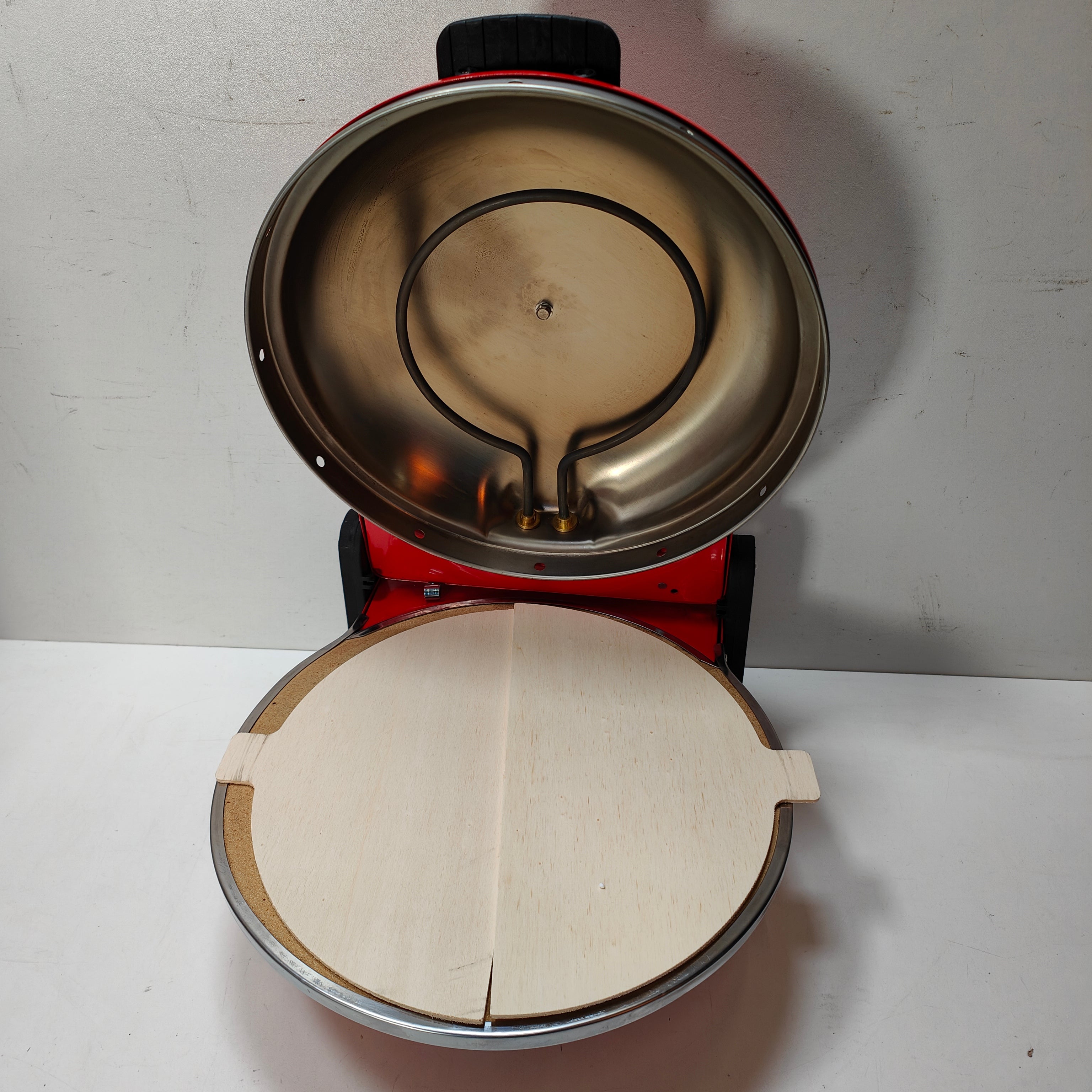 Optima Pizzaoven Rood