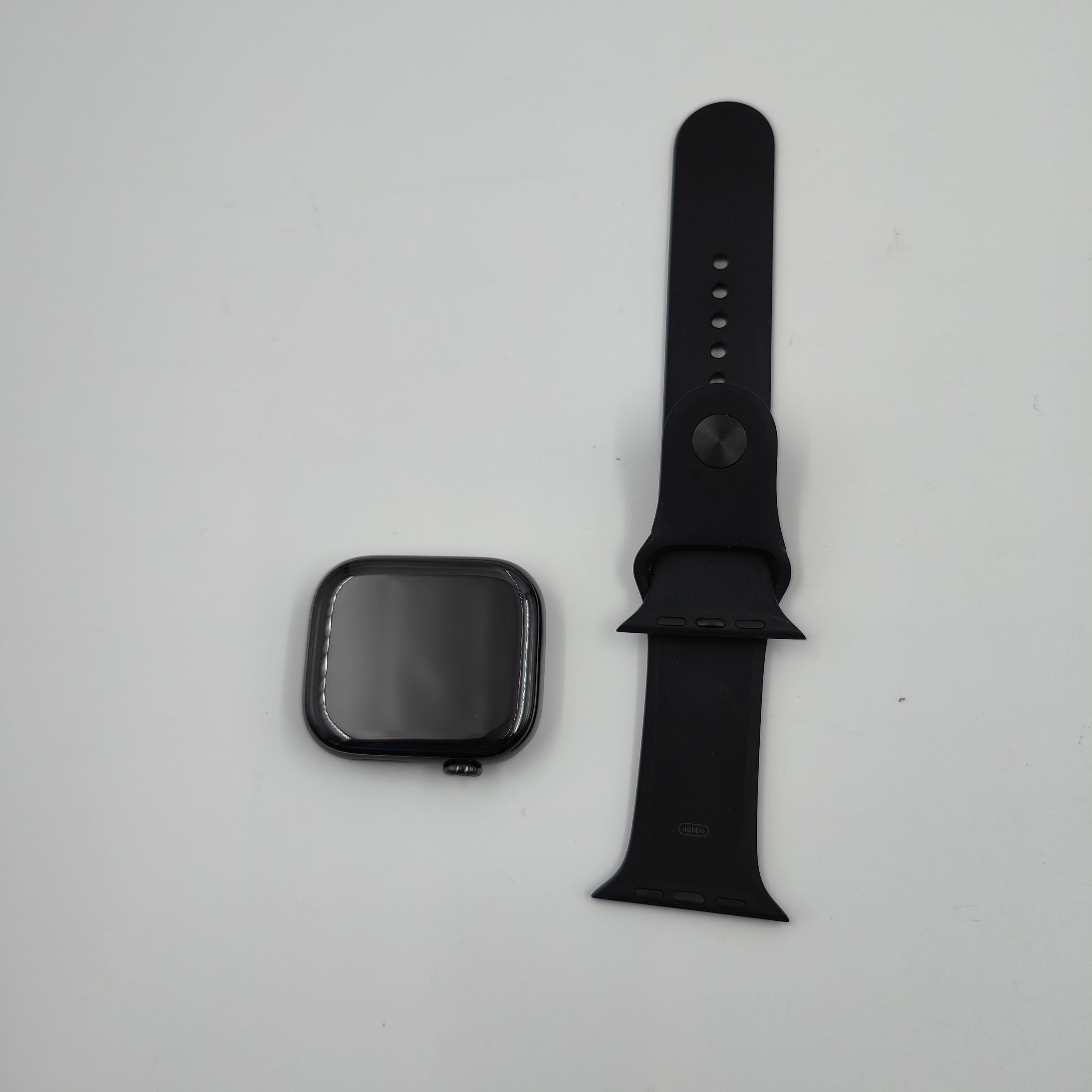 Apple Watch Series 10 4G 46mm Titanium Black Sports Band S/M