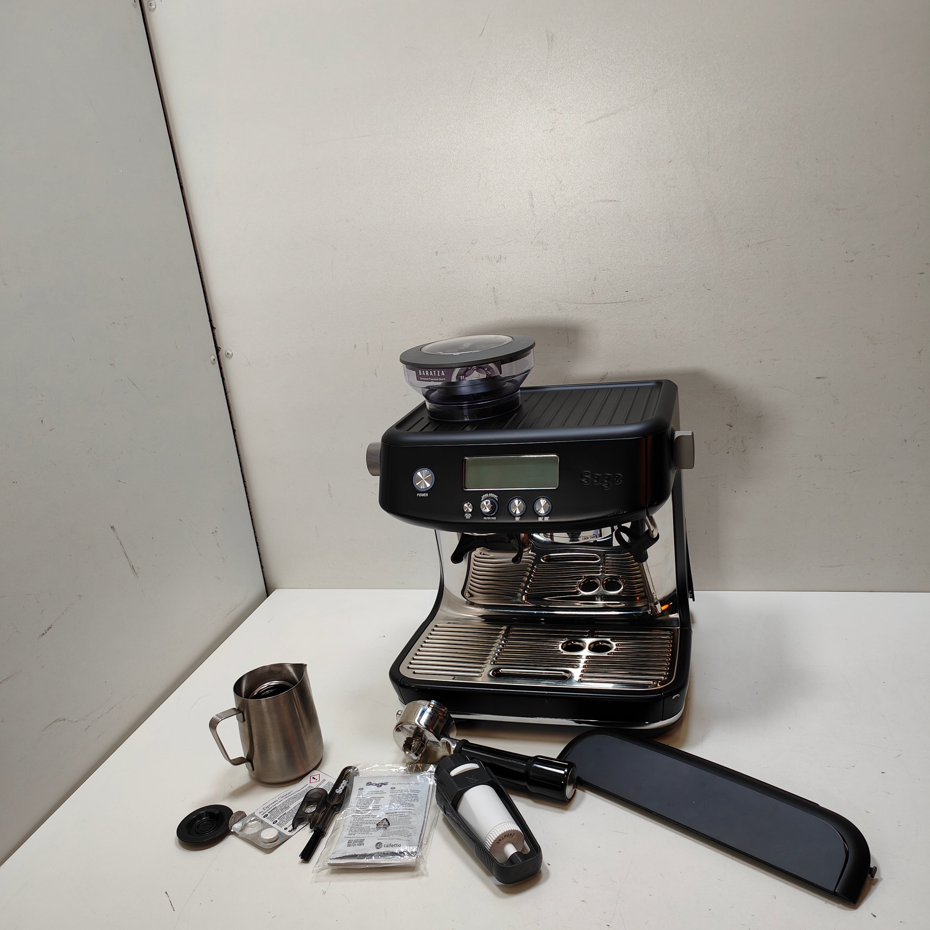 Sage der Barista Pro Schwarz Trüffel