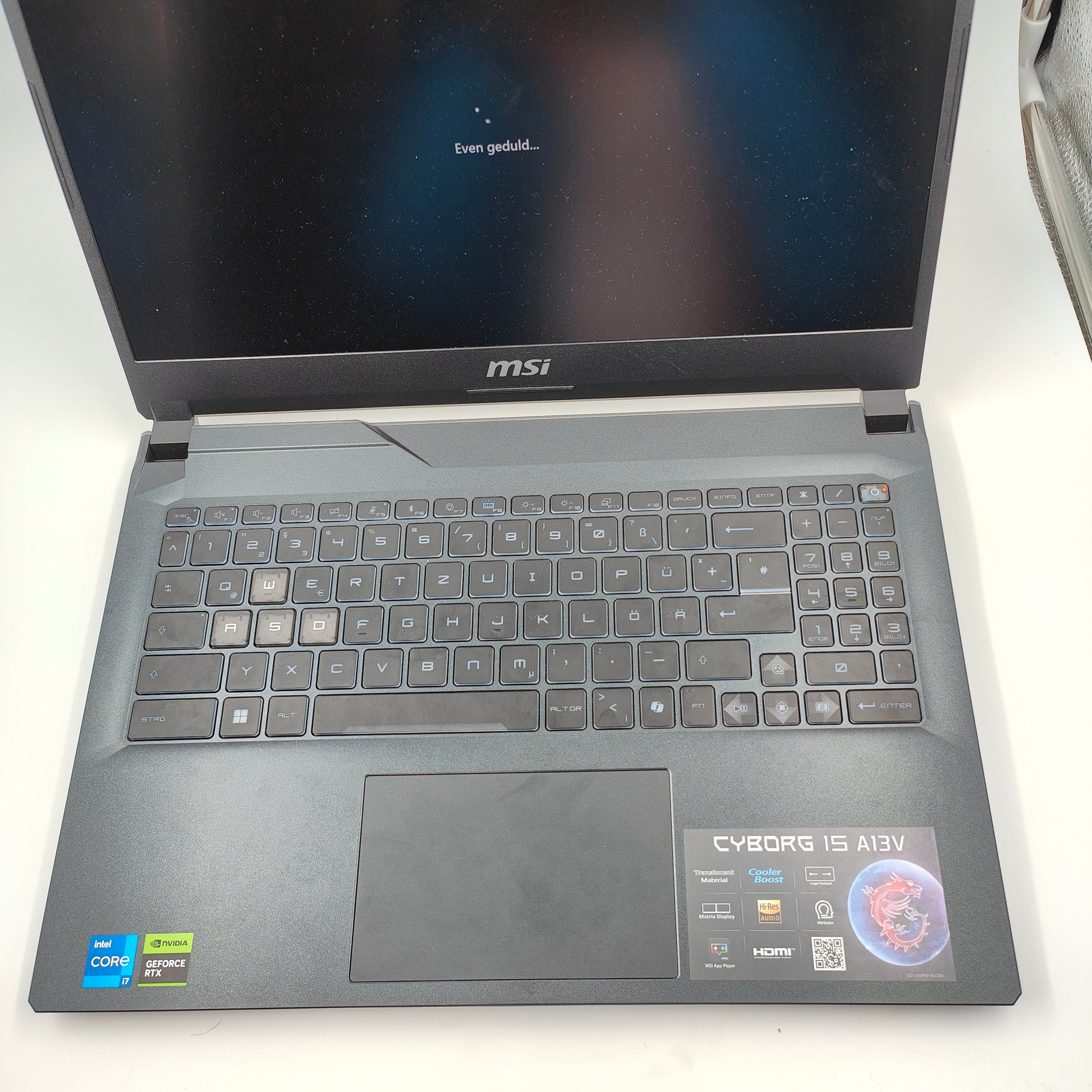 MSI Cyborg 15 A13VF-1280 QWERTZ