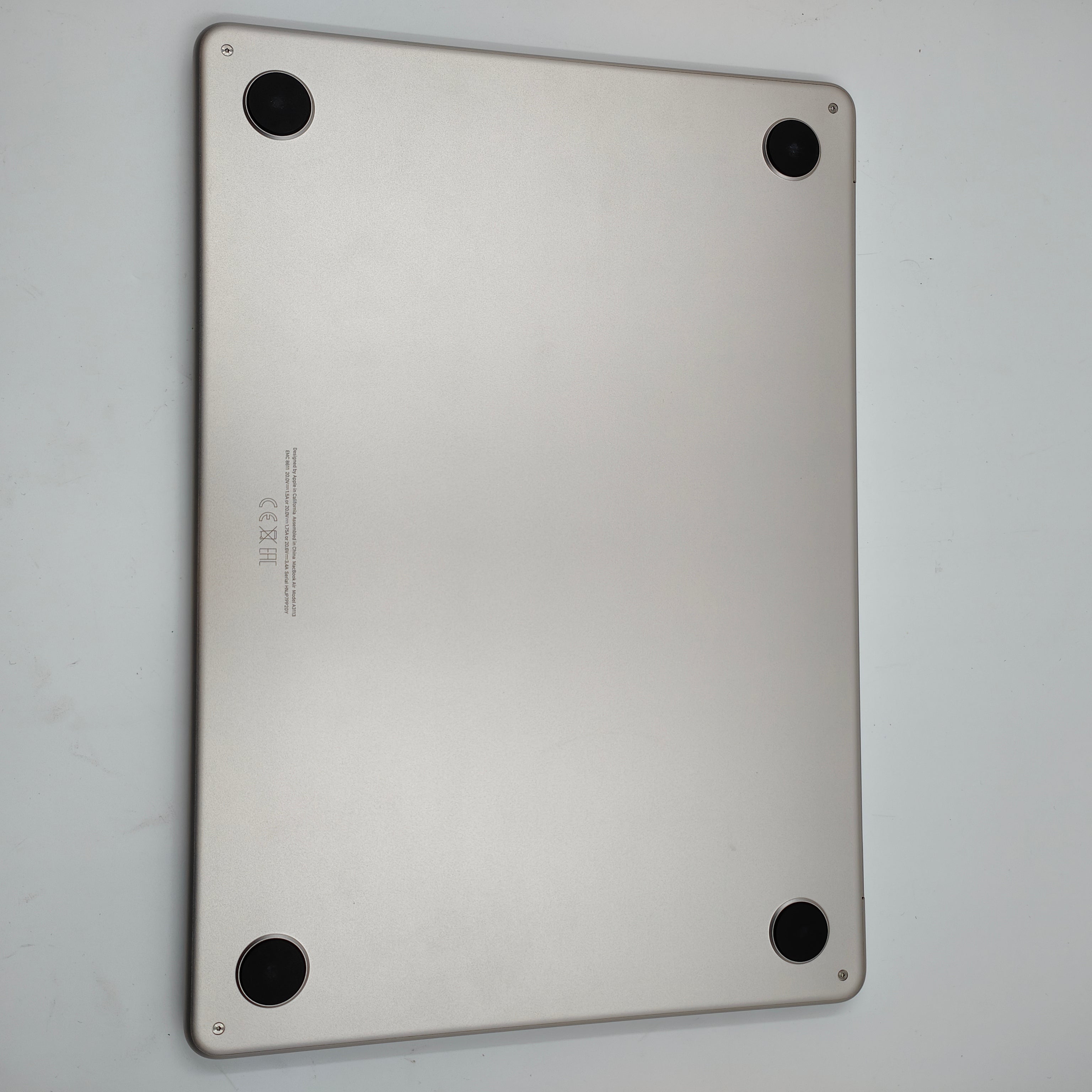 Apple MacBook Air 13" (2024) M3 (8/8) 8GB/256GB Sterrenlicht AZERTY