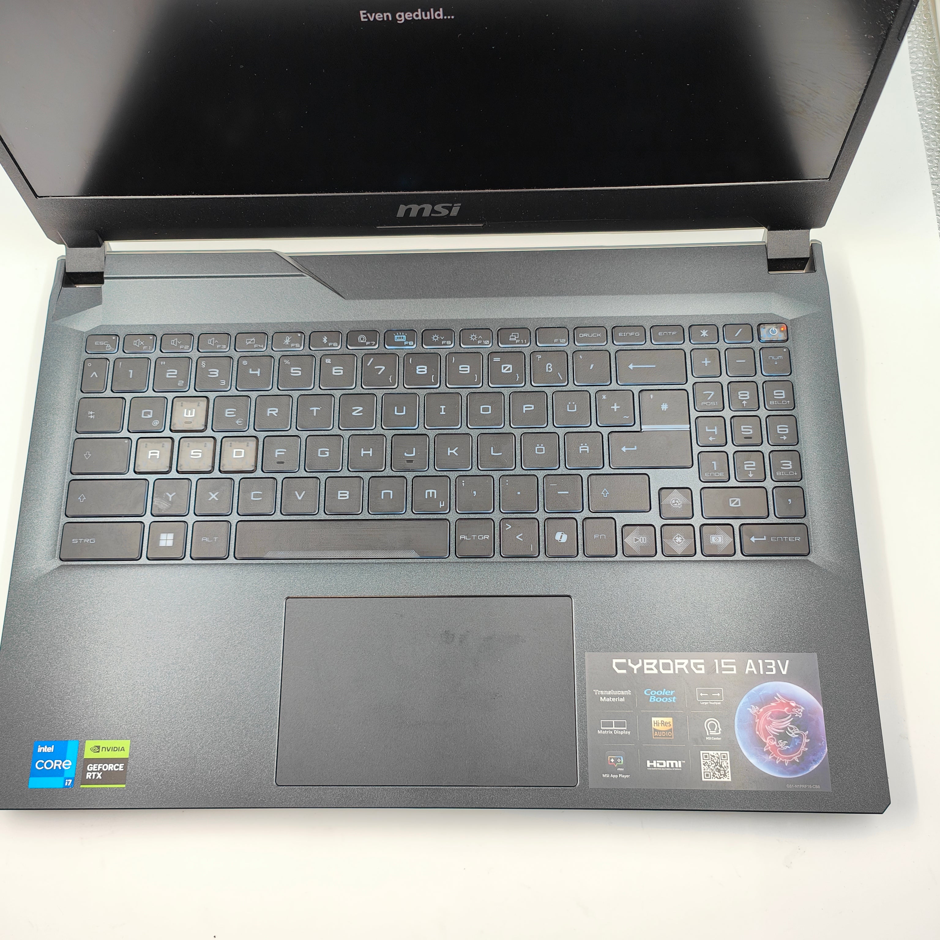 MSI Cyborg 15 A13VF-1280 QWERTZ