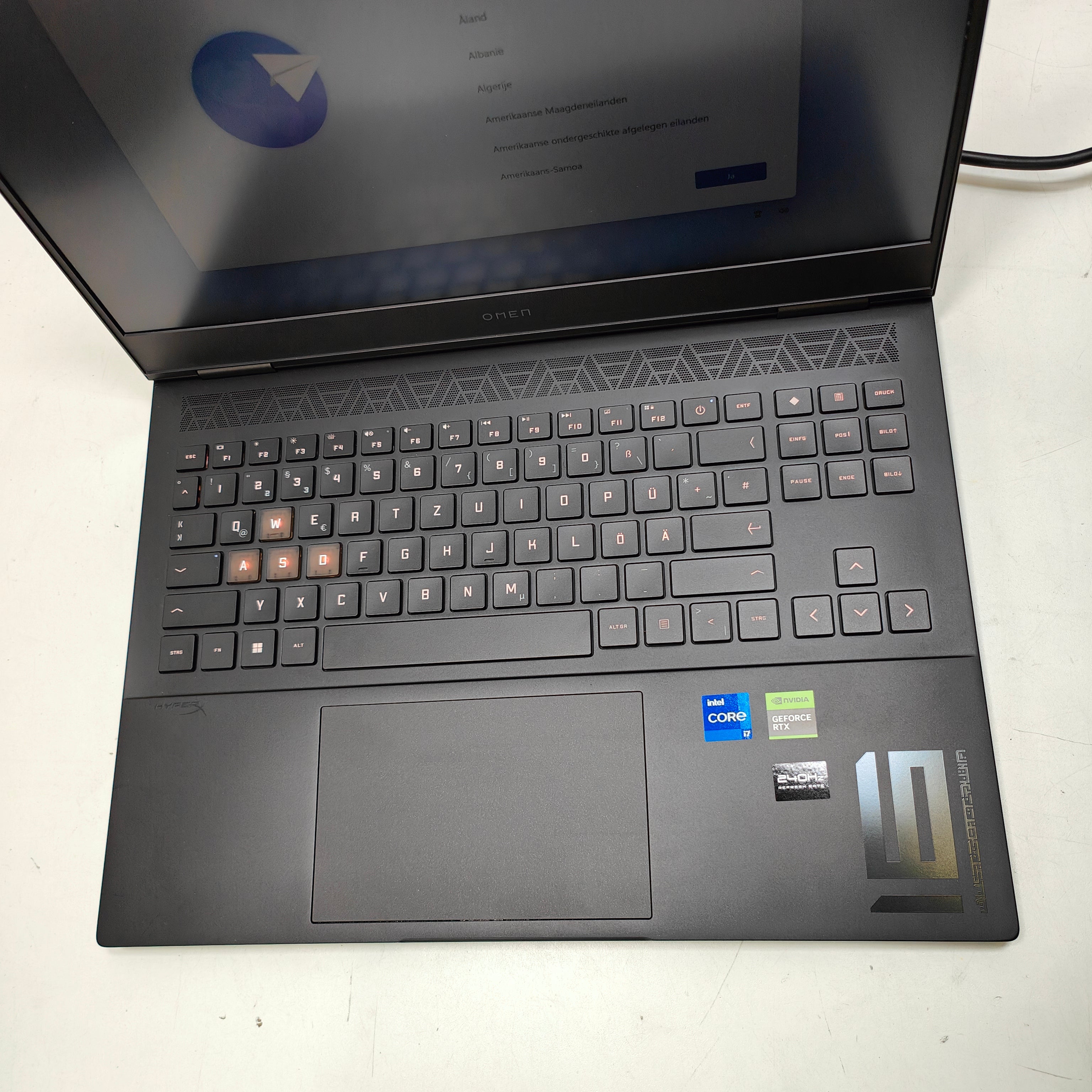 HP laptop 16-u1077ng QWERTZ