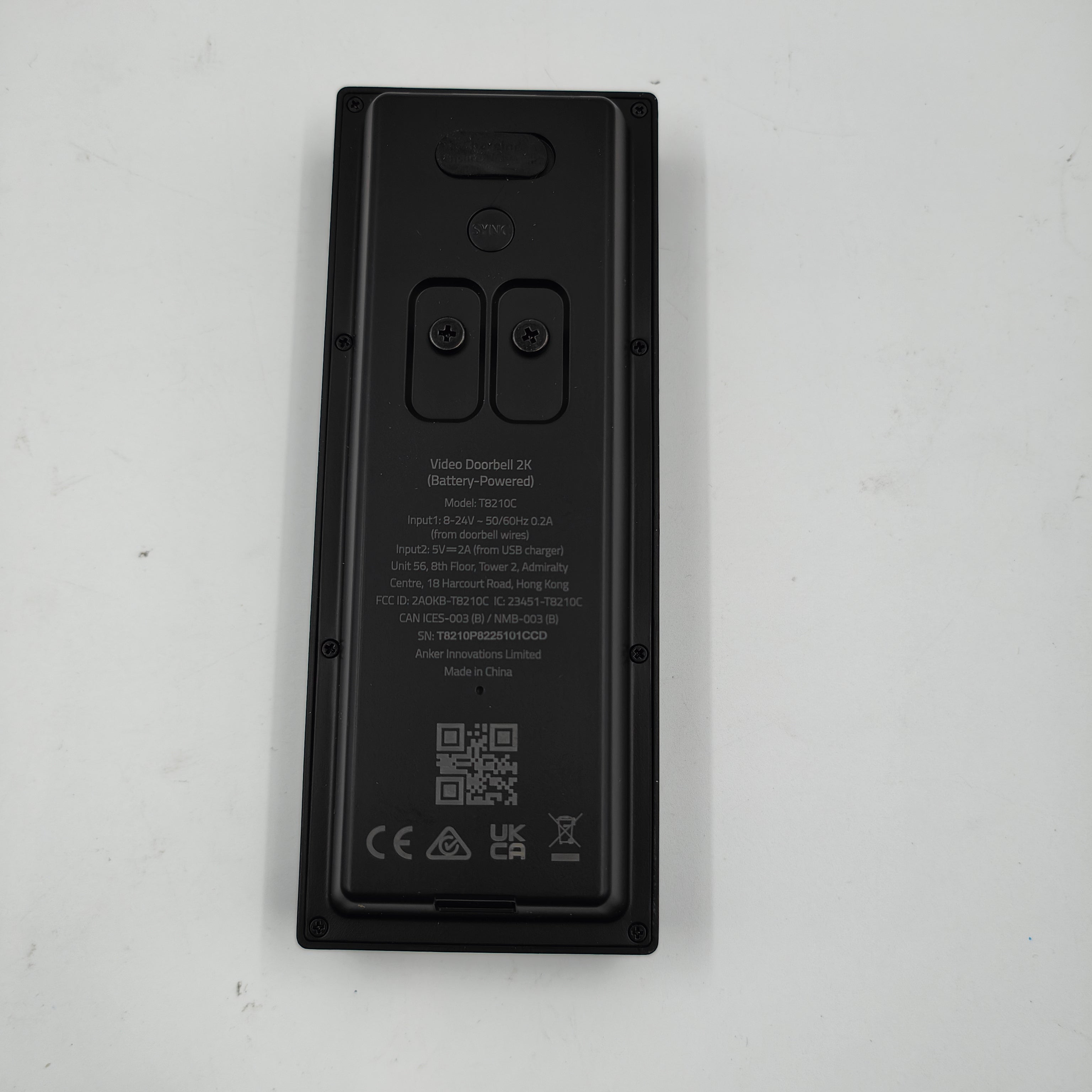 Eufy von Anker Video-Türklingel Akku