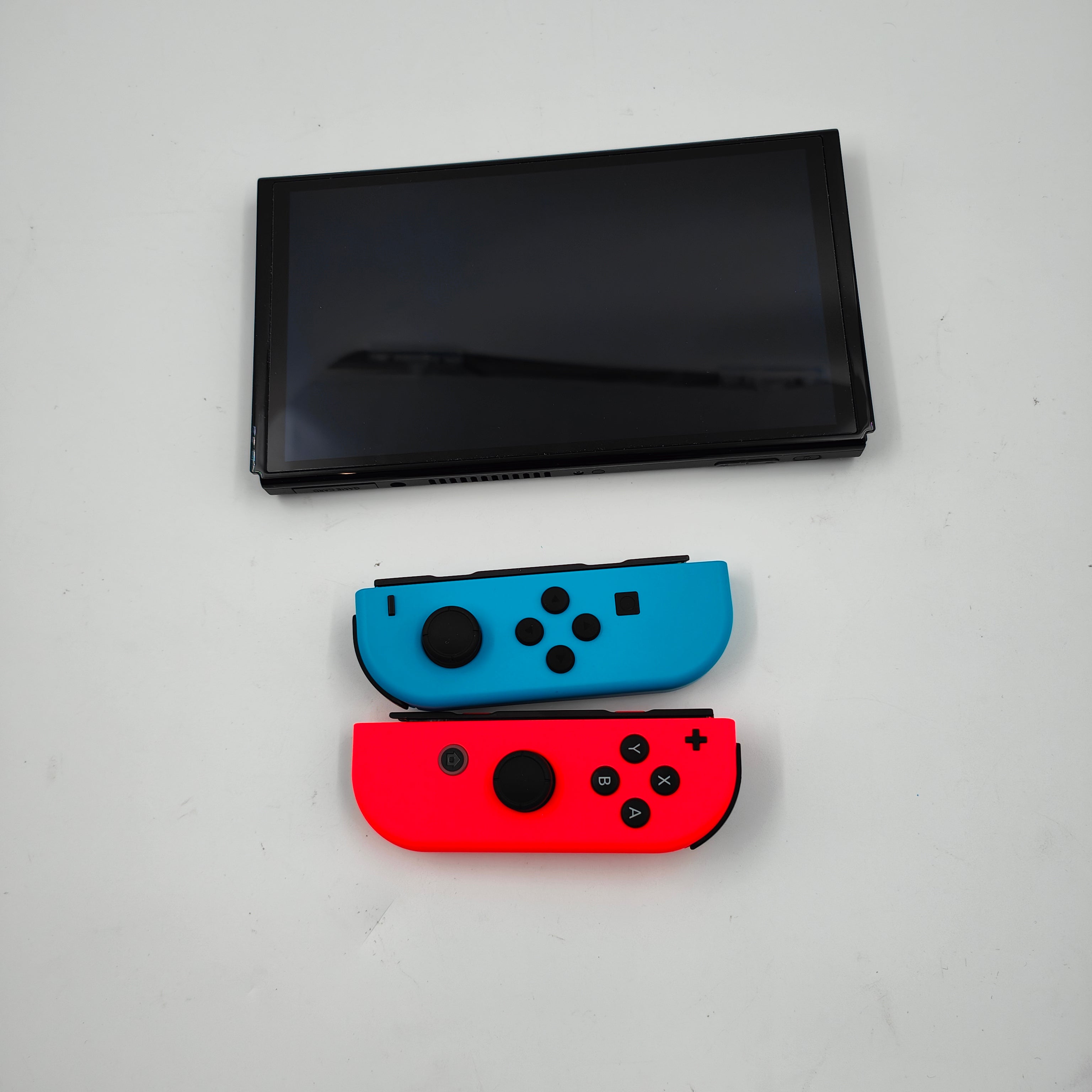 Nintendo Switch OLED Blauw Rood
