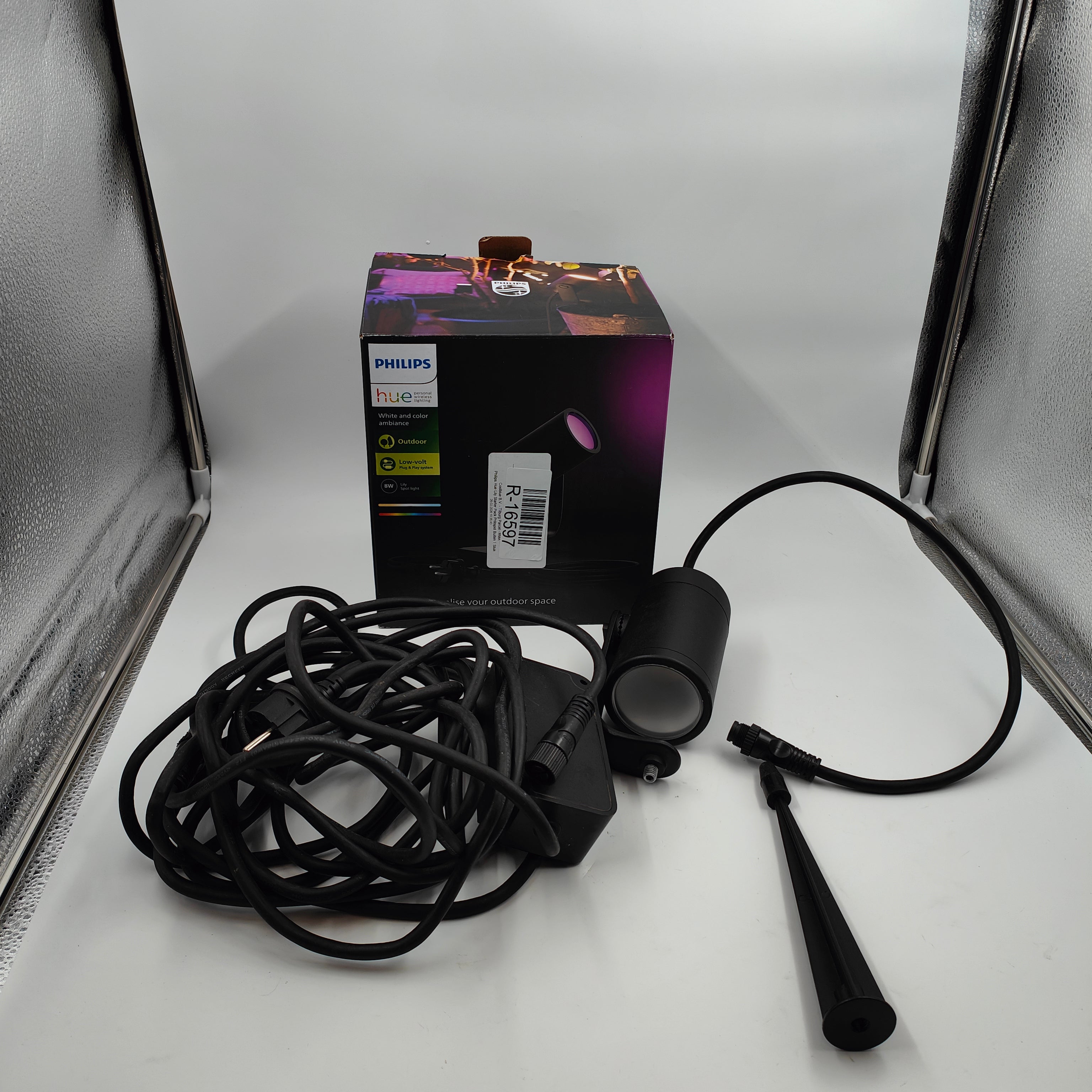 Philips Hue Lily Starter-Set Außenstrahler 1 Stück