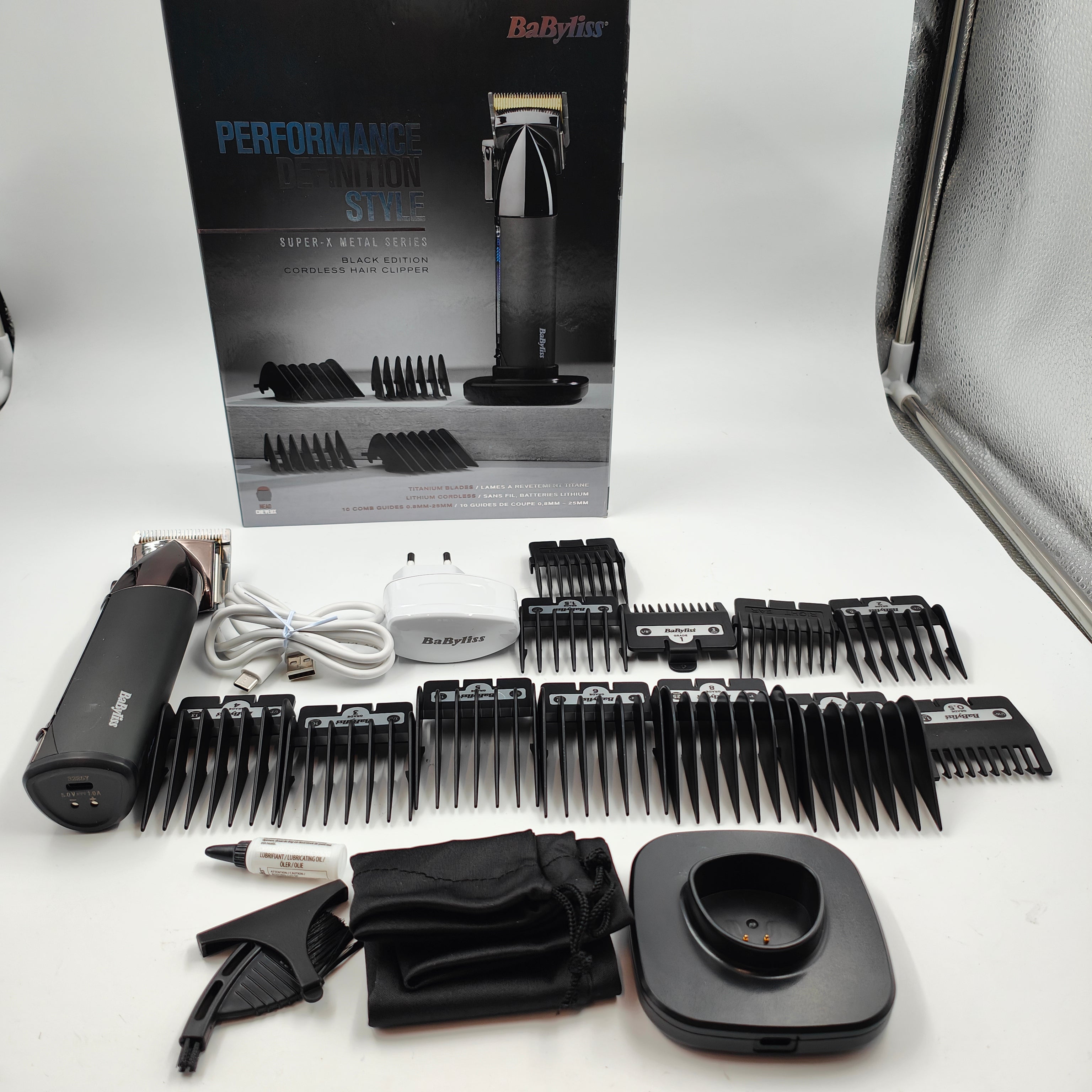 BaByliss For Men Super-X Metal Haarschneider E991E