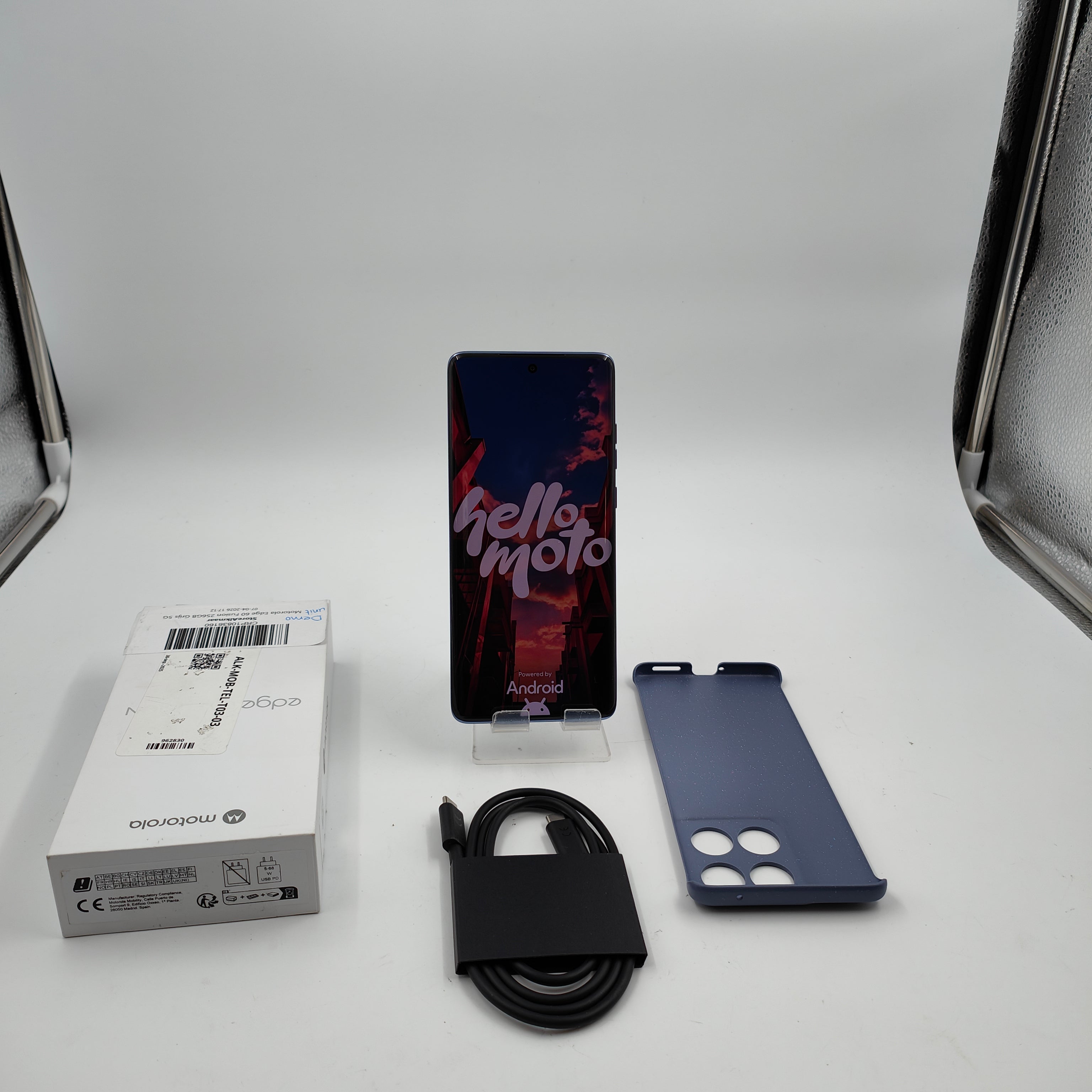 Motorola Edge 60 Fusion 256GB Grijs 5G