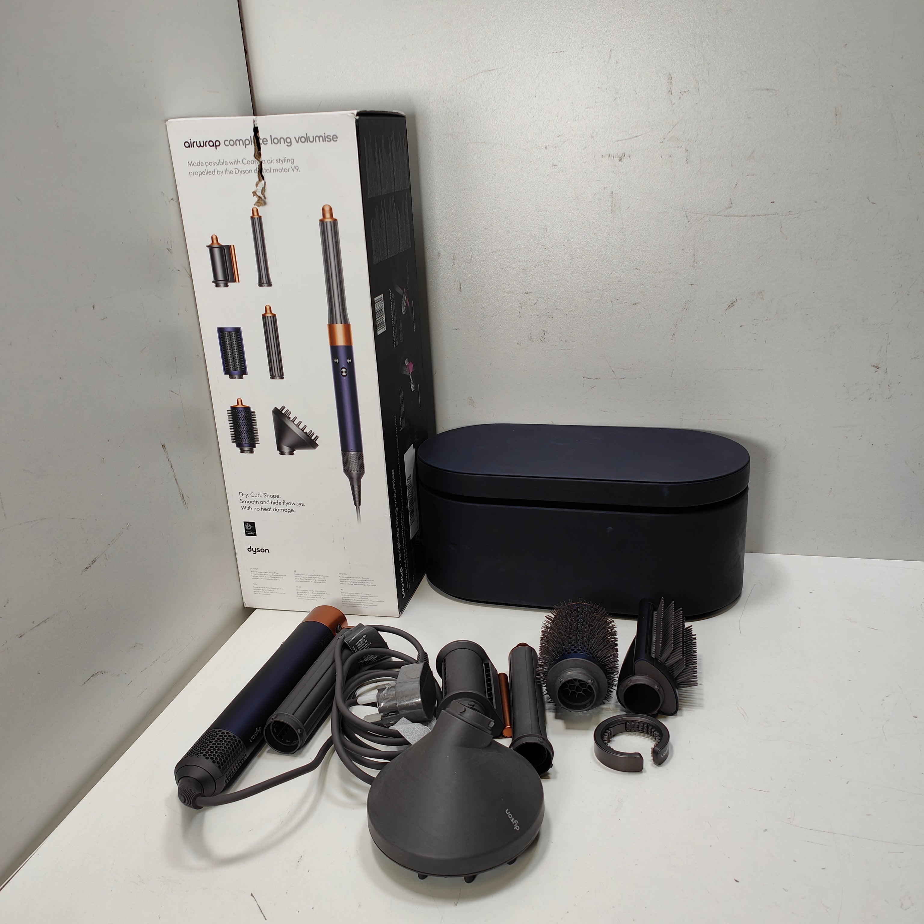 Dyson Airwrap Complete Long Volumise Blue/Copper