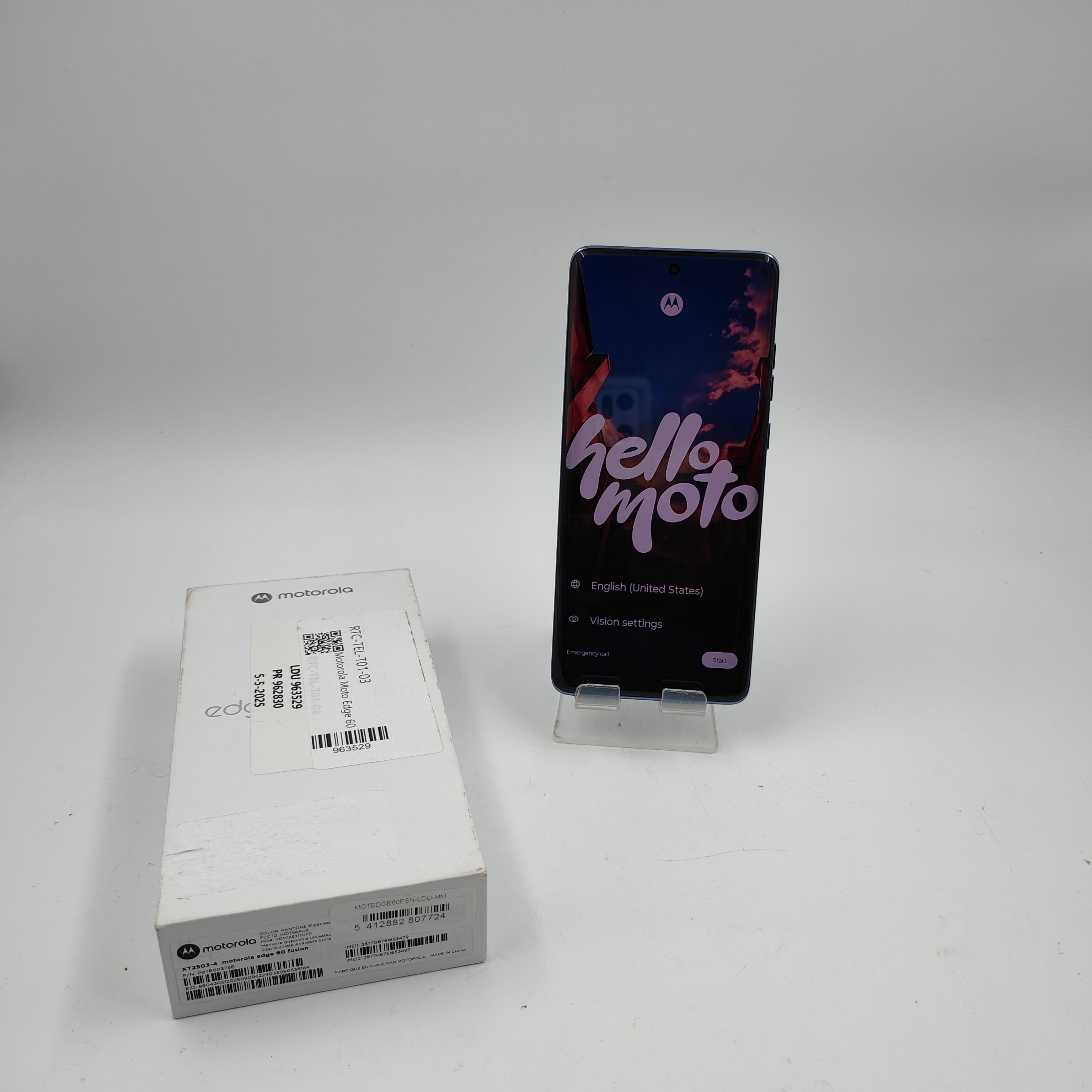 Motorola Edge 60 Fusion 256GB Grau 5G
