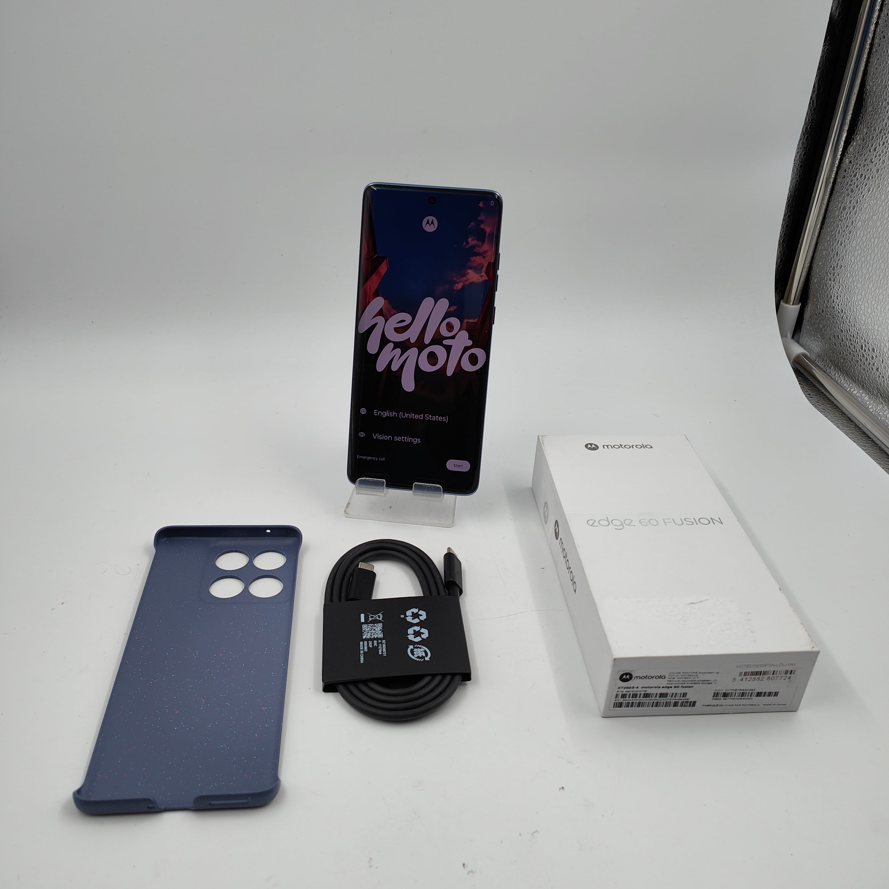 Motorola Edge 60 Fusion 256GB Grau 5G