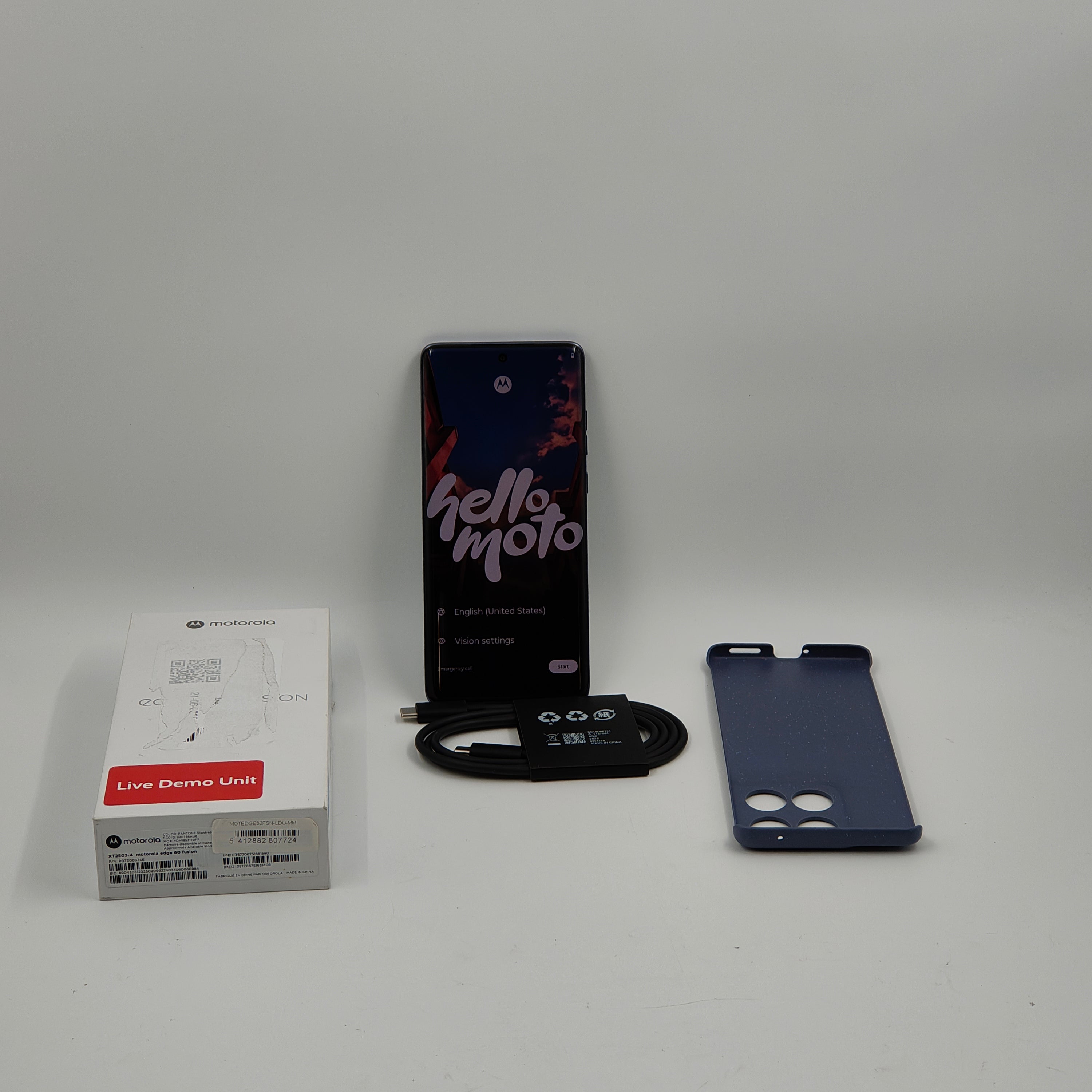 Motorola Edge 60 Fusion 256GB Grijs 5G