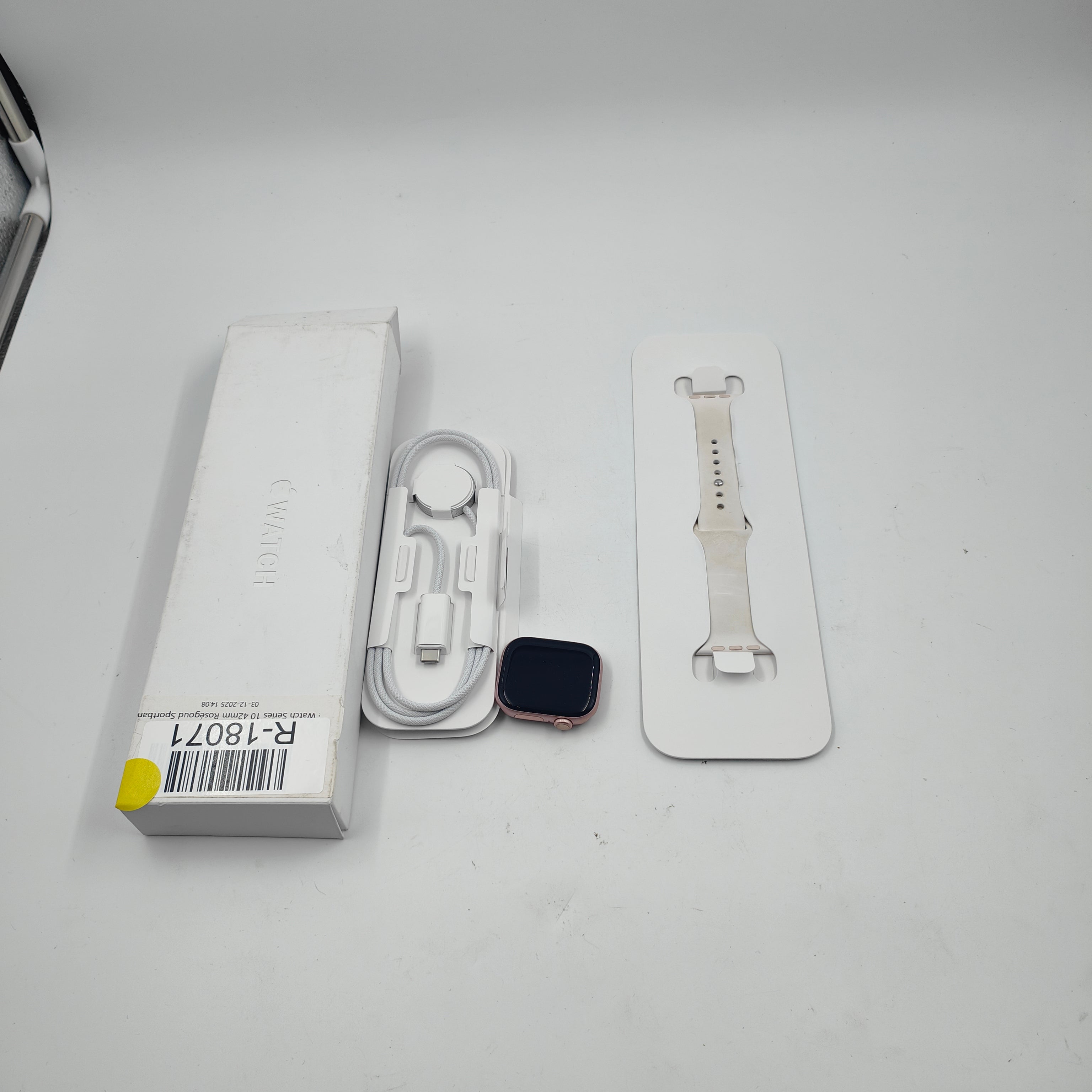 Apple Watch Series 10 42mm Roségold Sportarmband S/M
