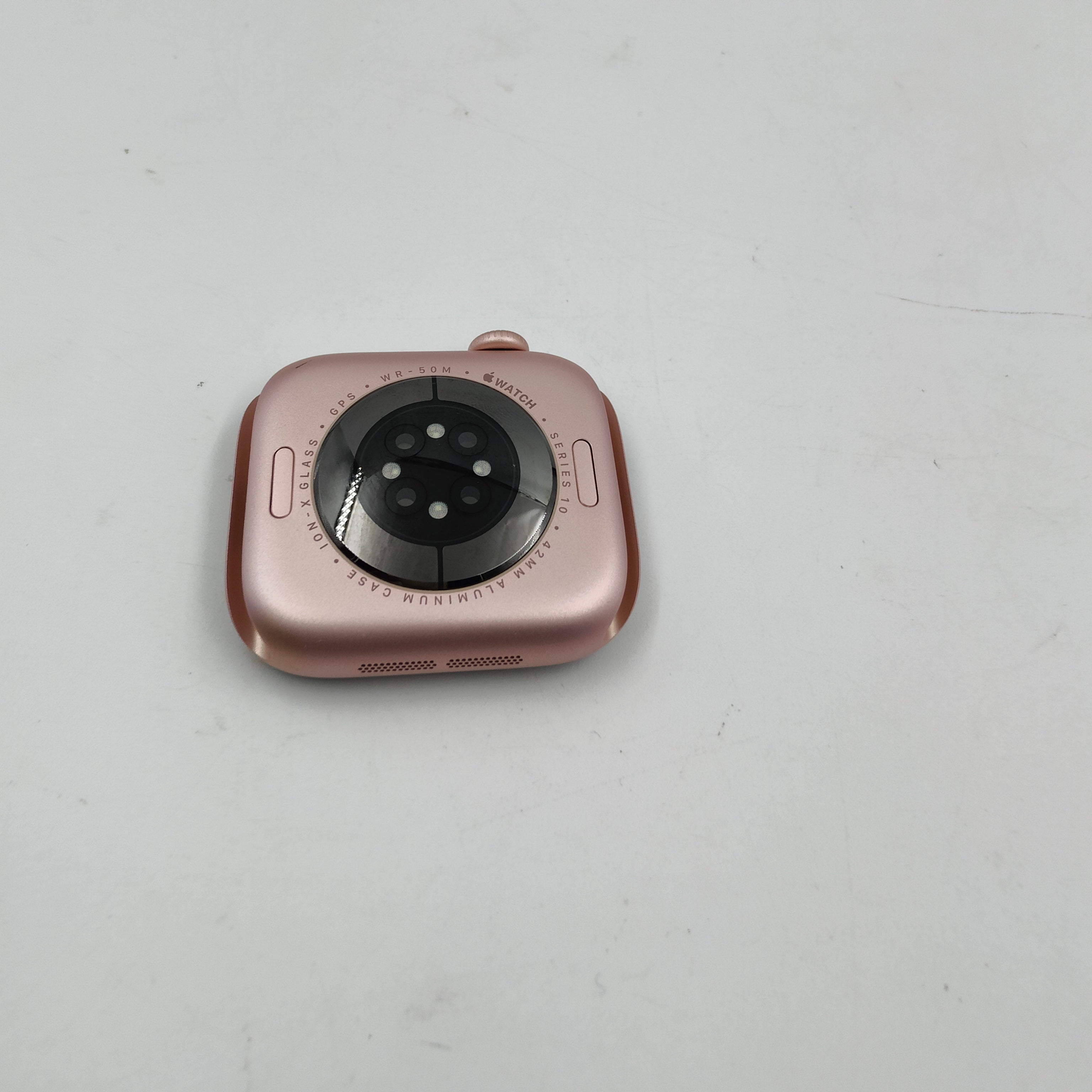 Apple Watch Series 10 42mm Roségold Sportarmband S/M