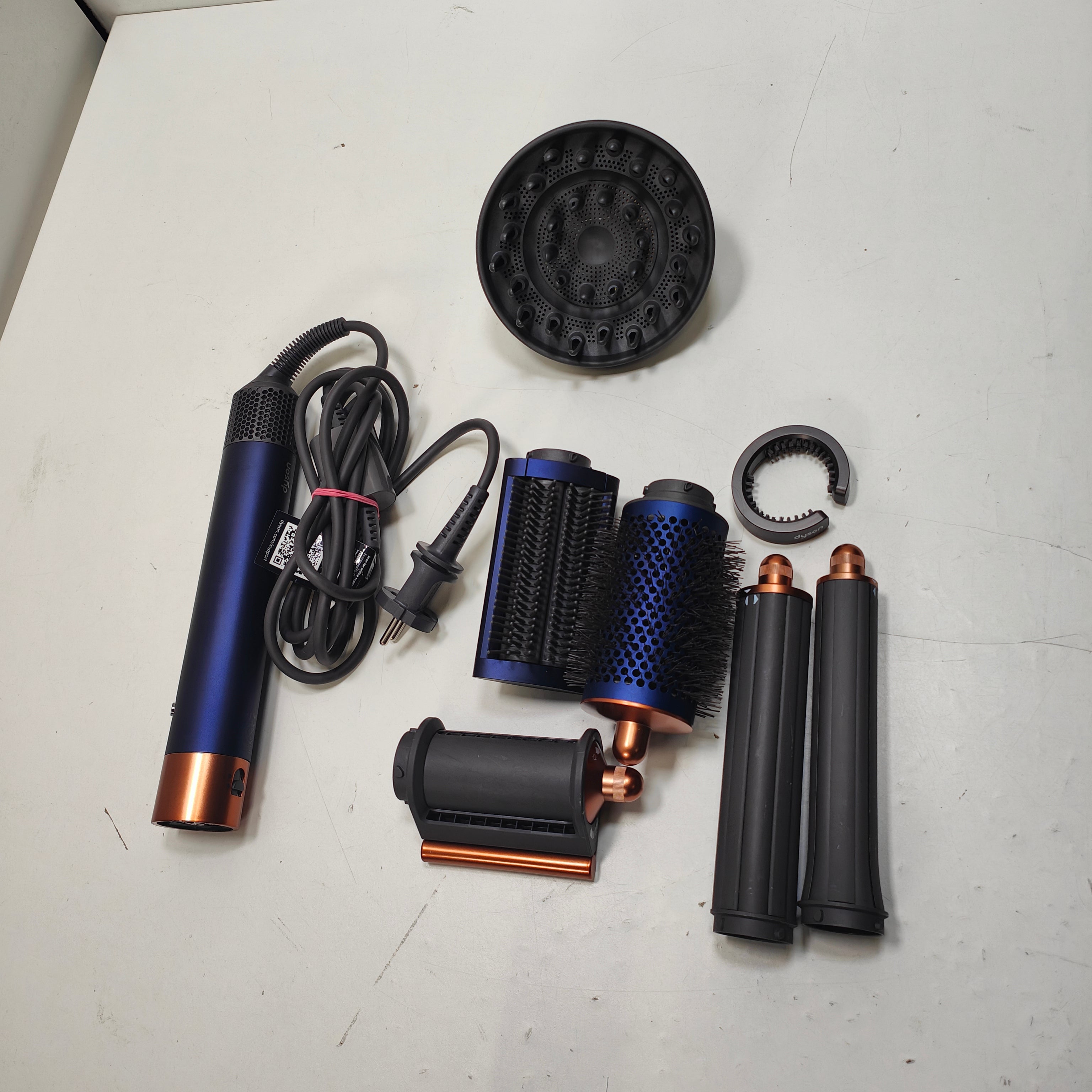 Dyson Airwrap Complete Long Volumise Blauw/Koper