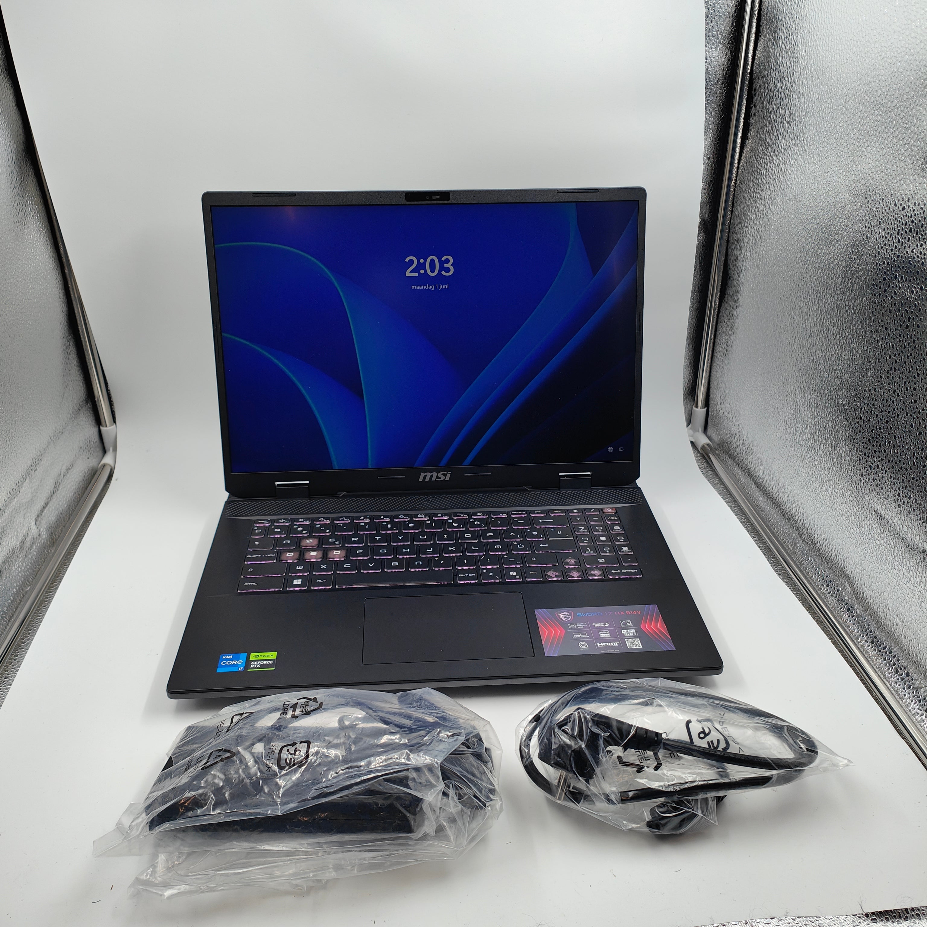 MSI Creator Z17HXStudio A13VFT-015BE AZERTY