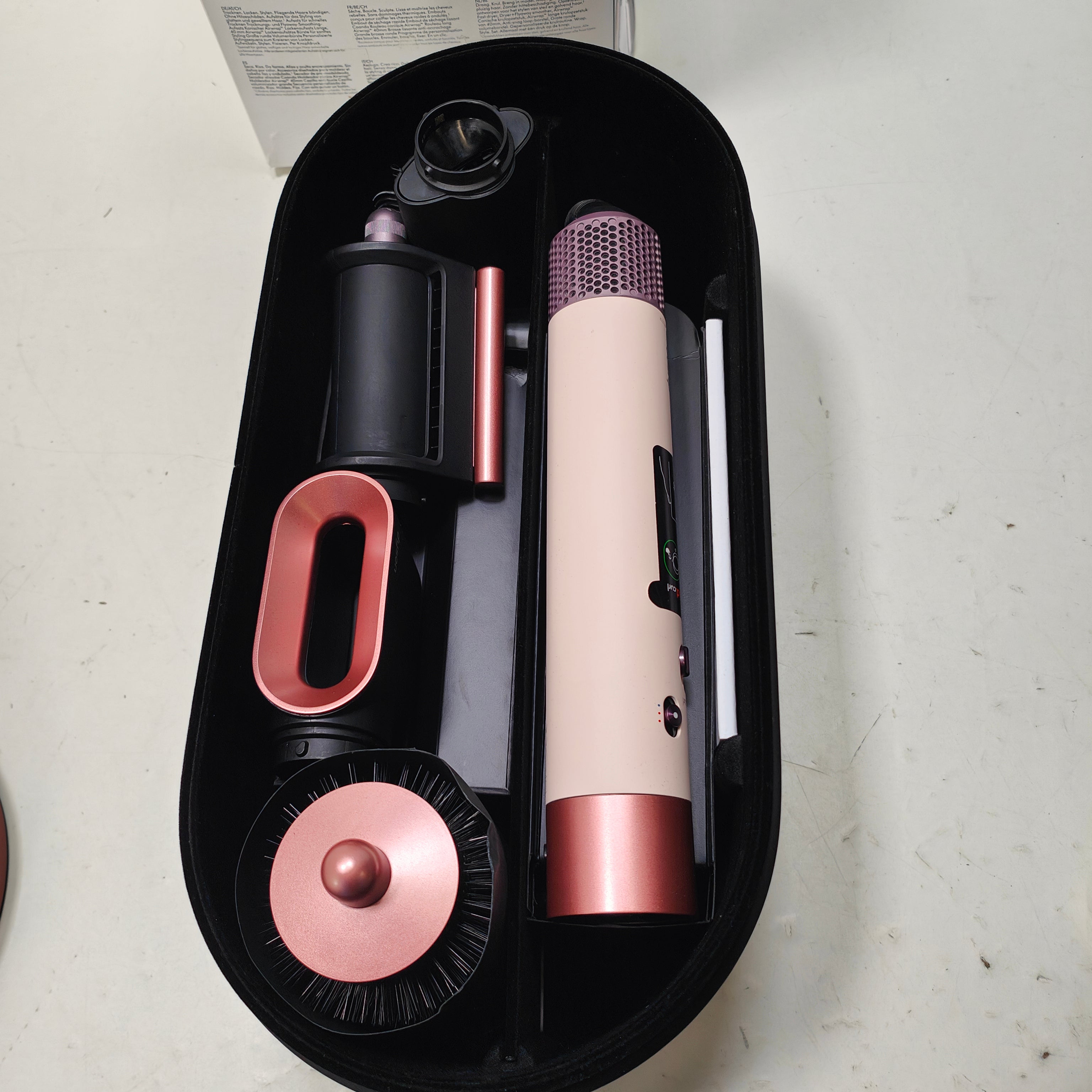 Dyson Airwrap Co-anda 2x Straight+Wavy Ceramic Pink