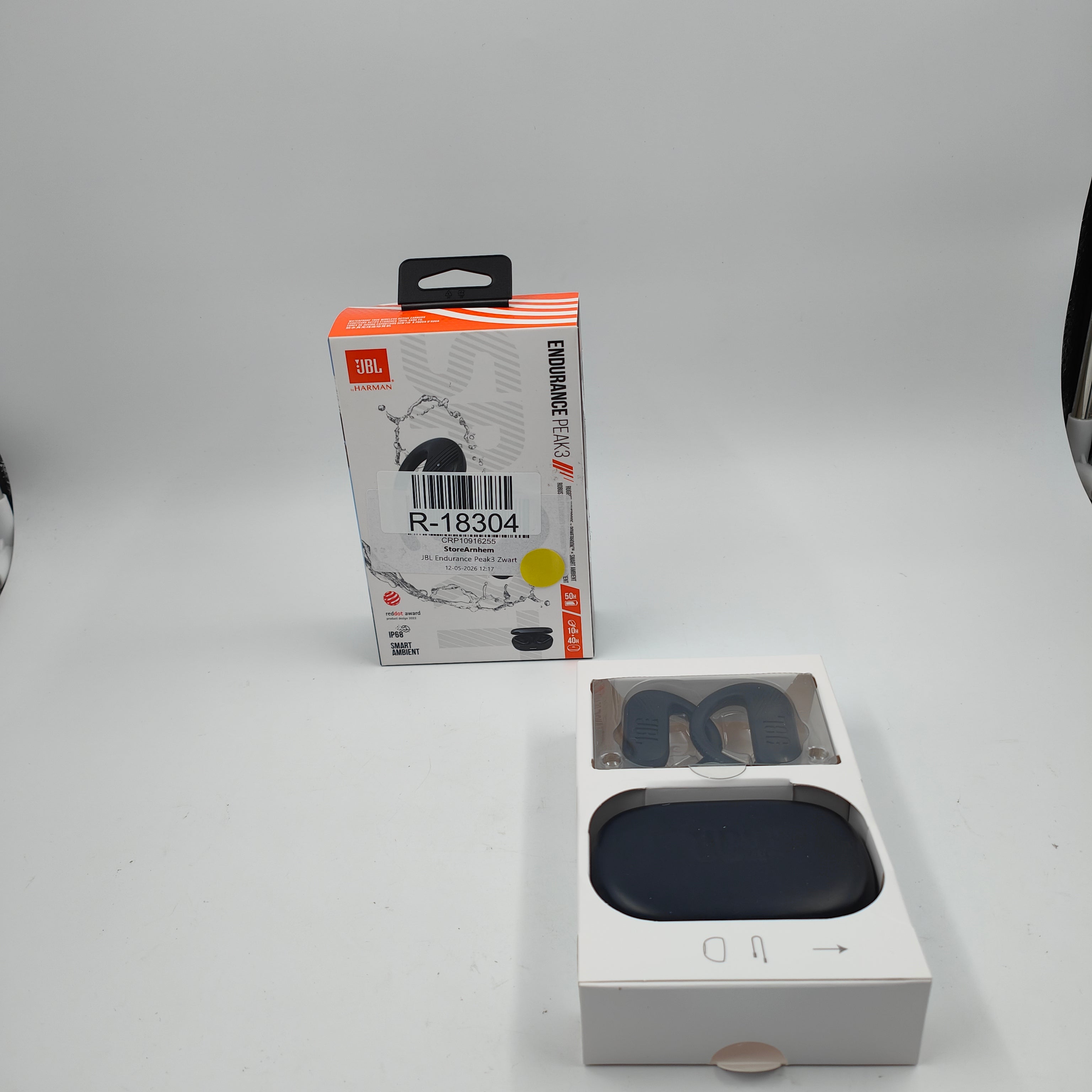 JBL Endurance Peak3 Zwart