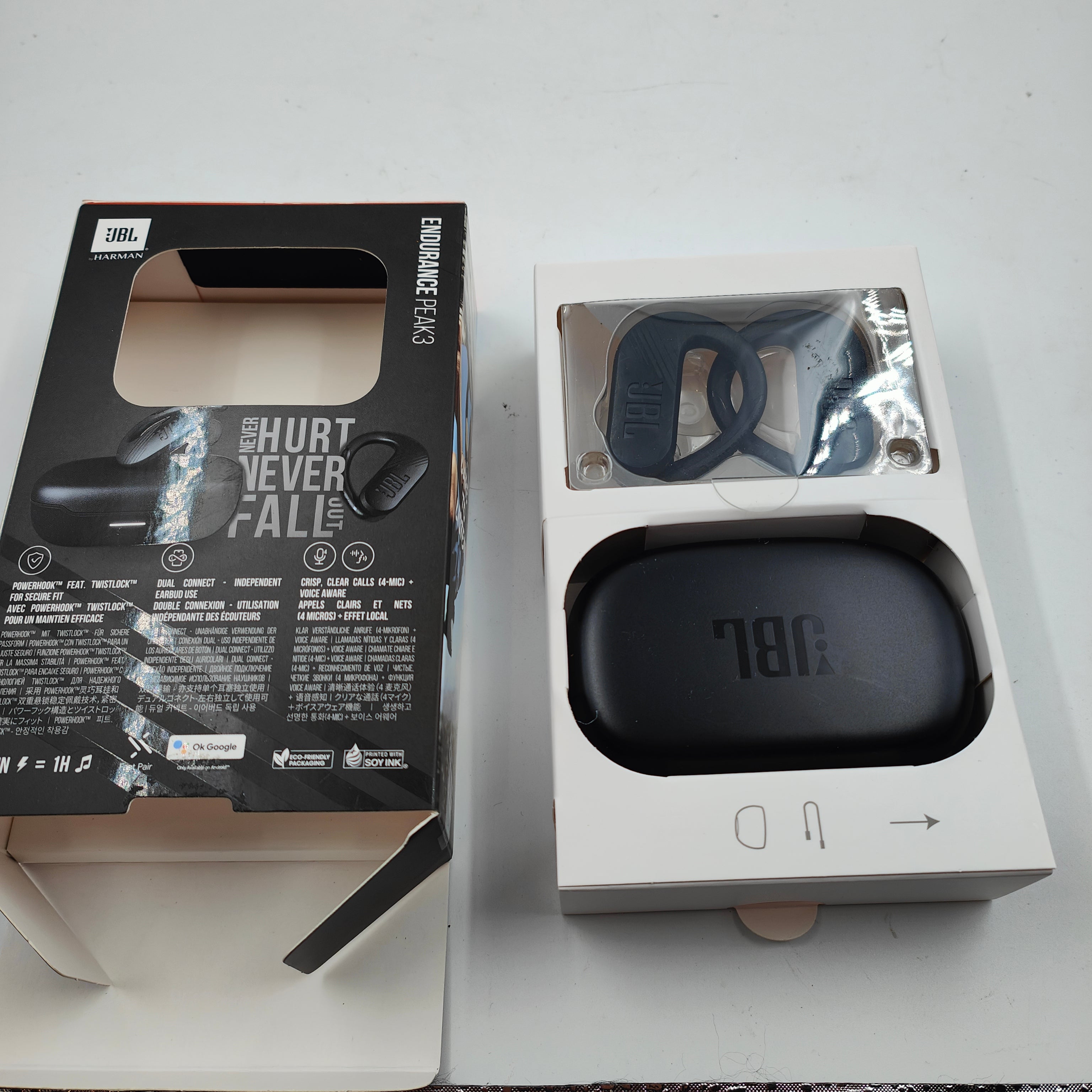 JBL Endurance Peak3 Schwarz