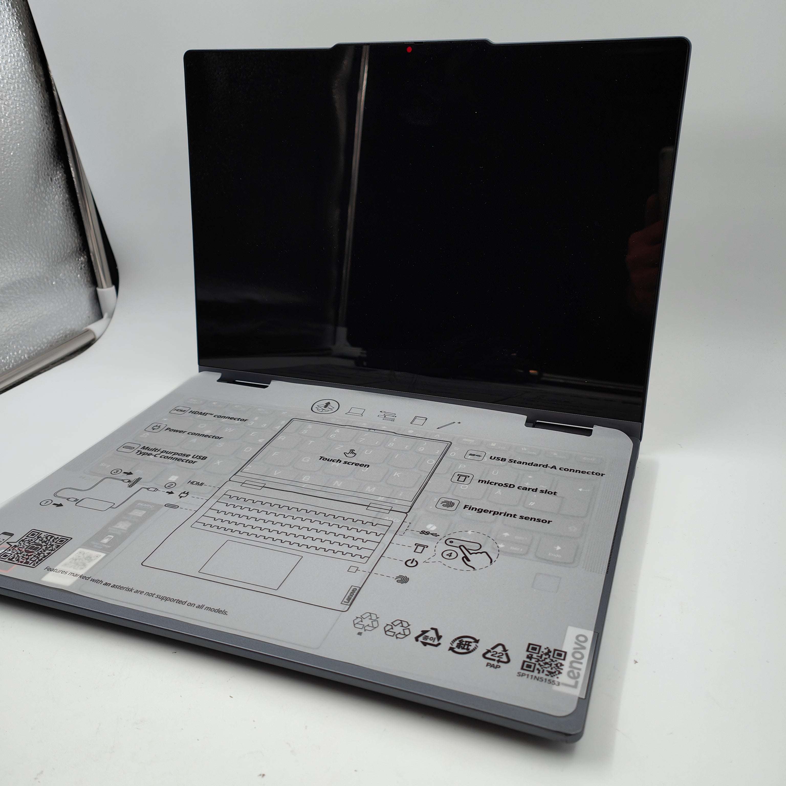 Lenovo IdeaPad 5 2in1 14AHP9 83DR001SGE QWERTZ